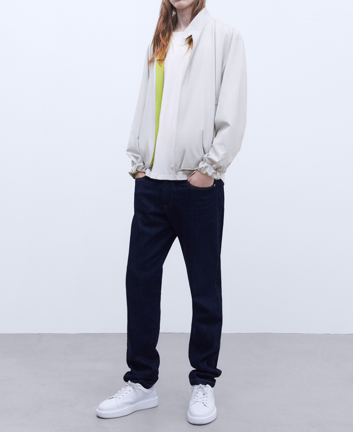 Chaqueta harrington reversible image number 1