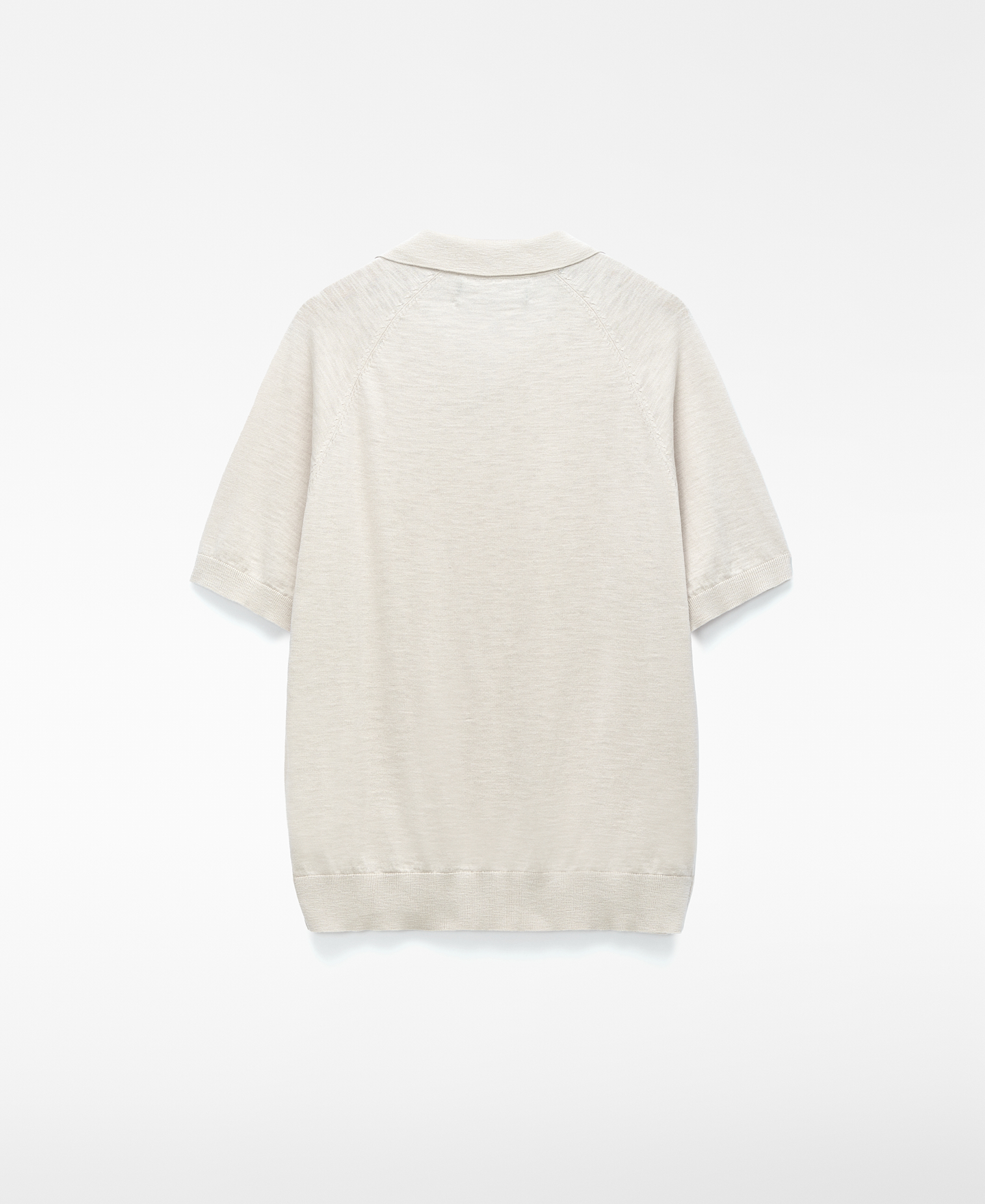 Polohemd mit V-Ausschnitt aus Flam&eacute;-Baumwolle image number 5