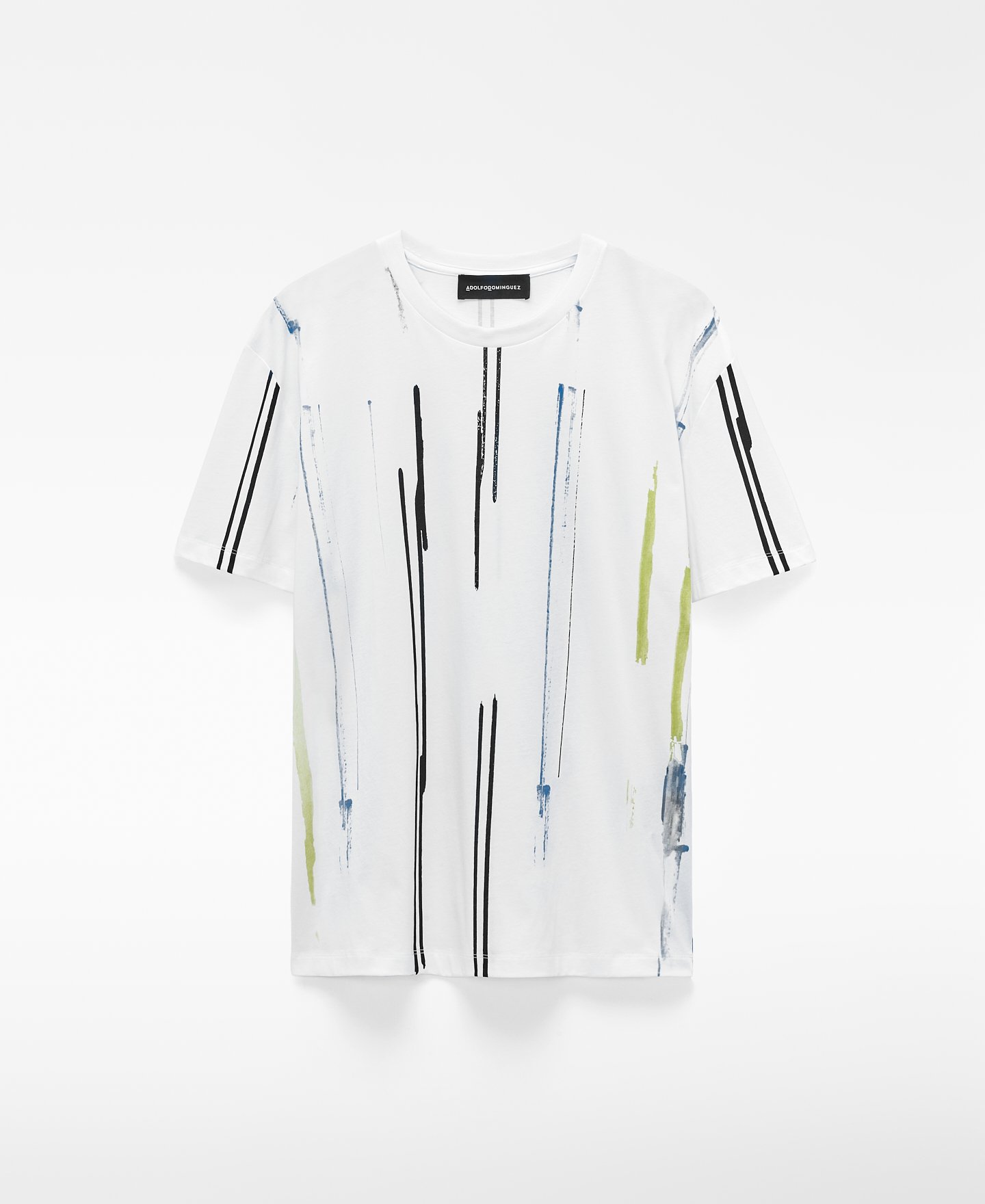 Cotton relaxed fit printed T-shirt image number 0