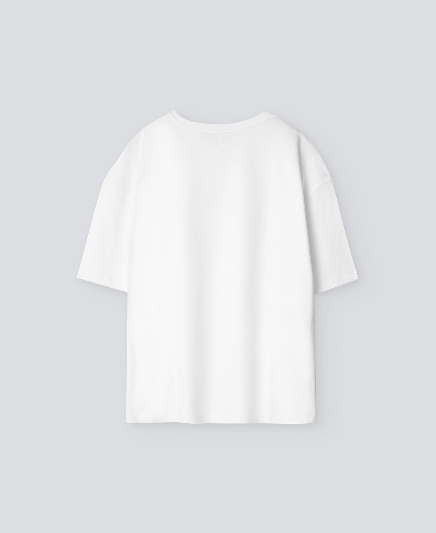 T-shirt à col rond en coton pour femme image number 5