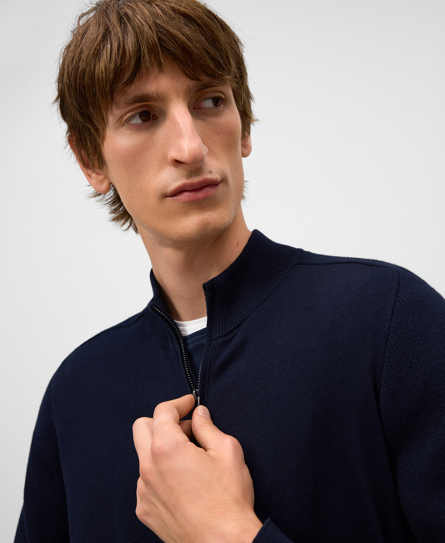 Cárdigan punto algodón orgánico hombre image number 3