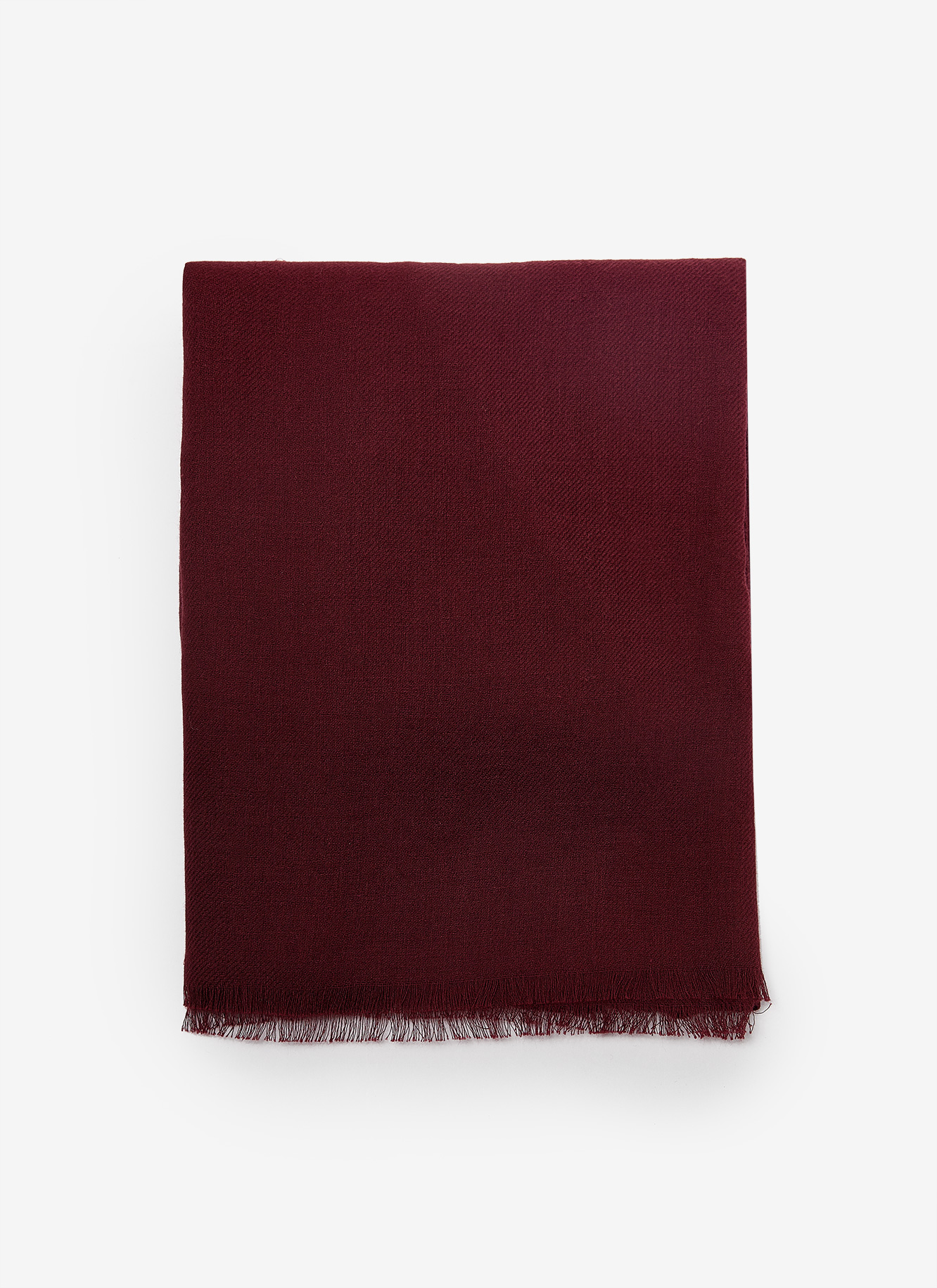 Plain colour cotton foulard image number 0