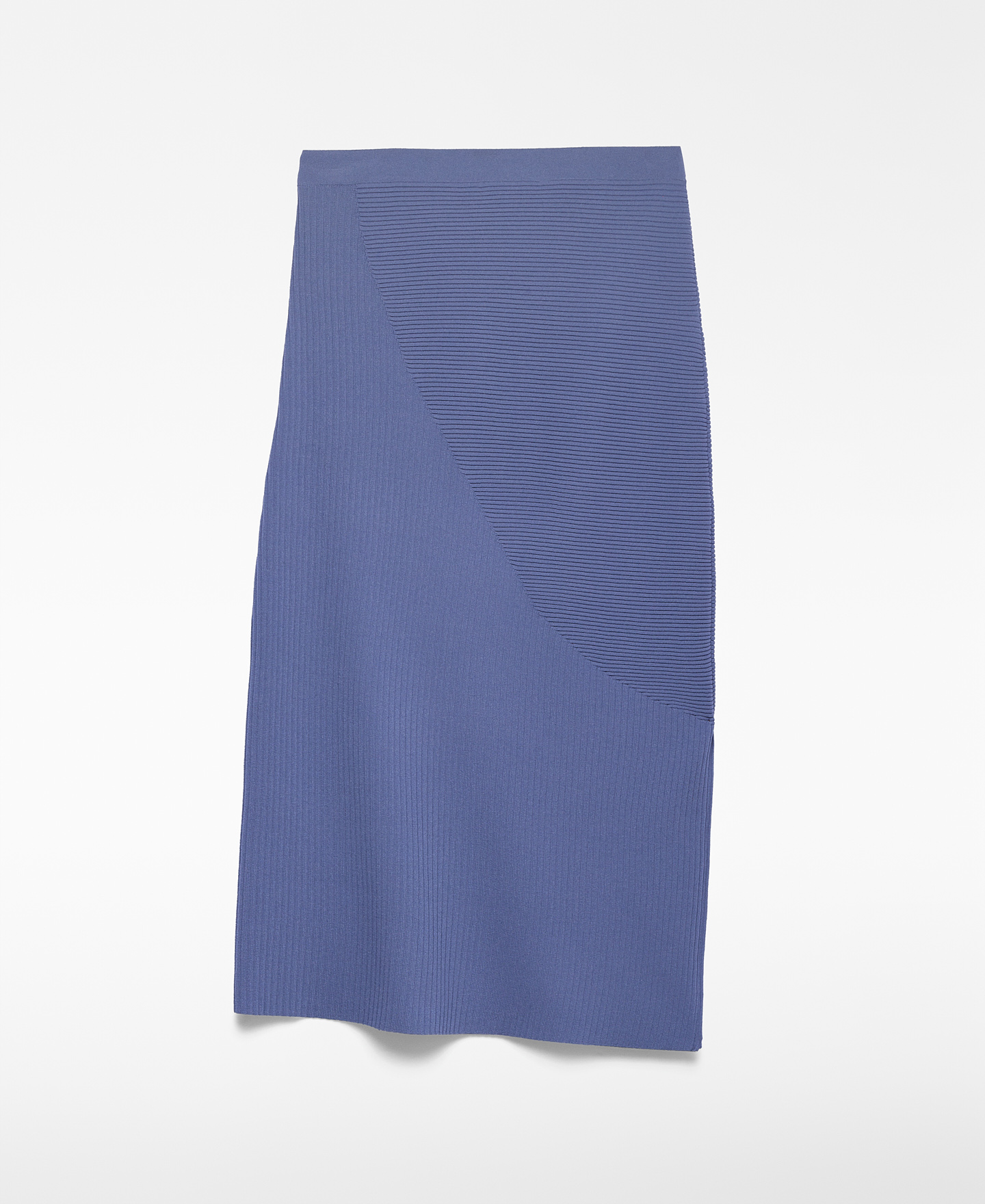 Ribbed midi skirt woman image number 5