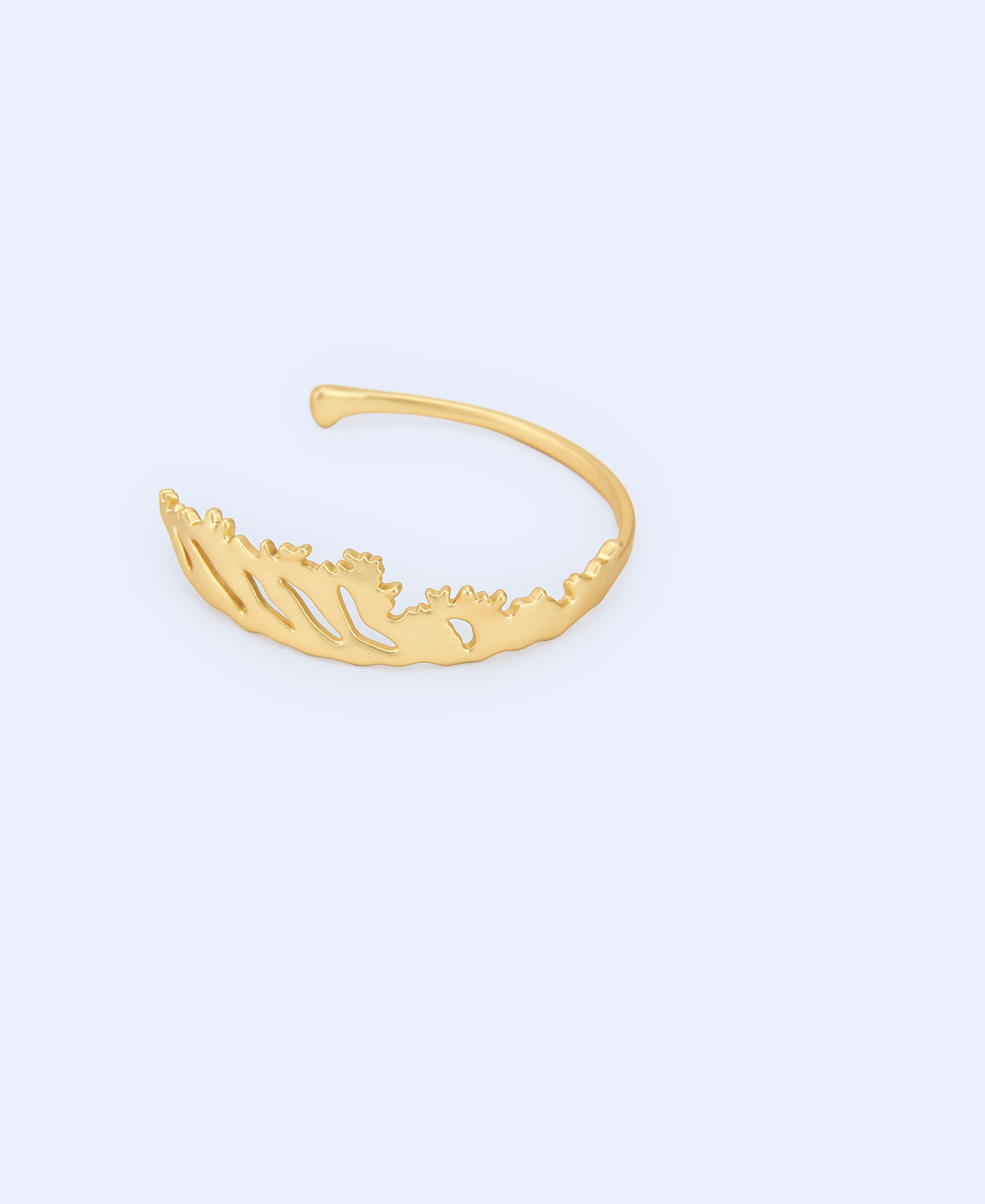 Pulsera metálica hoja de Berza image number 1