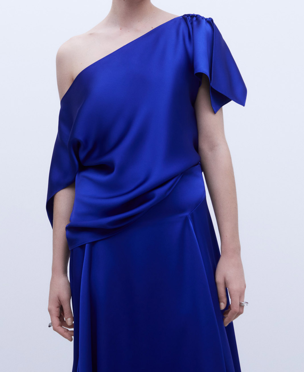 Draped blouse image number 0