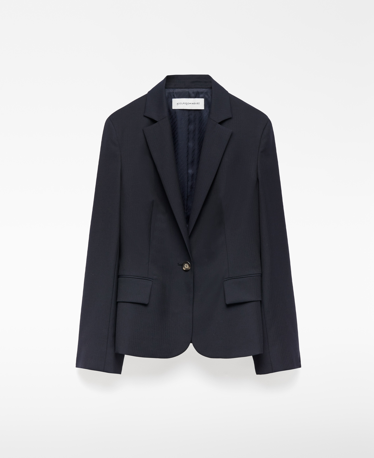 Short tailored blazer woman image number 4