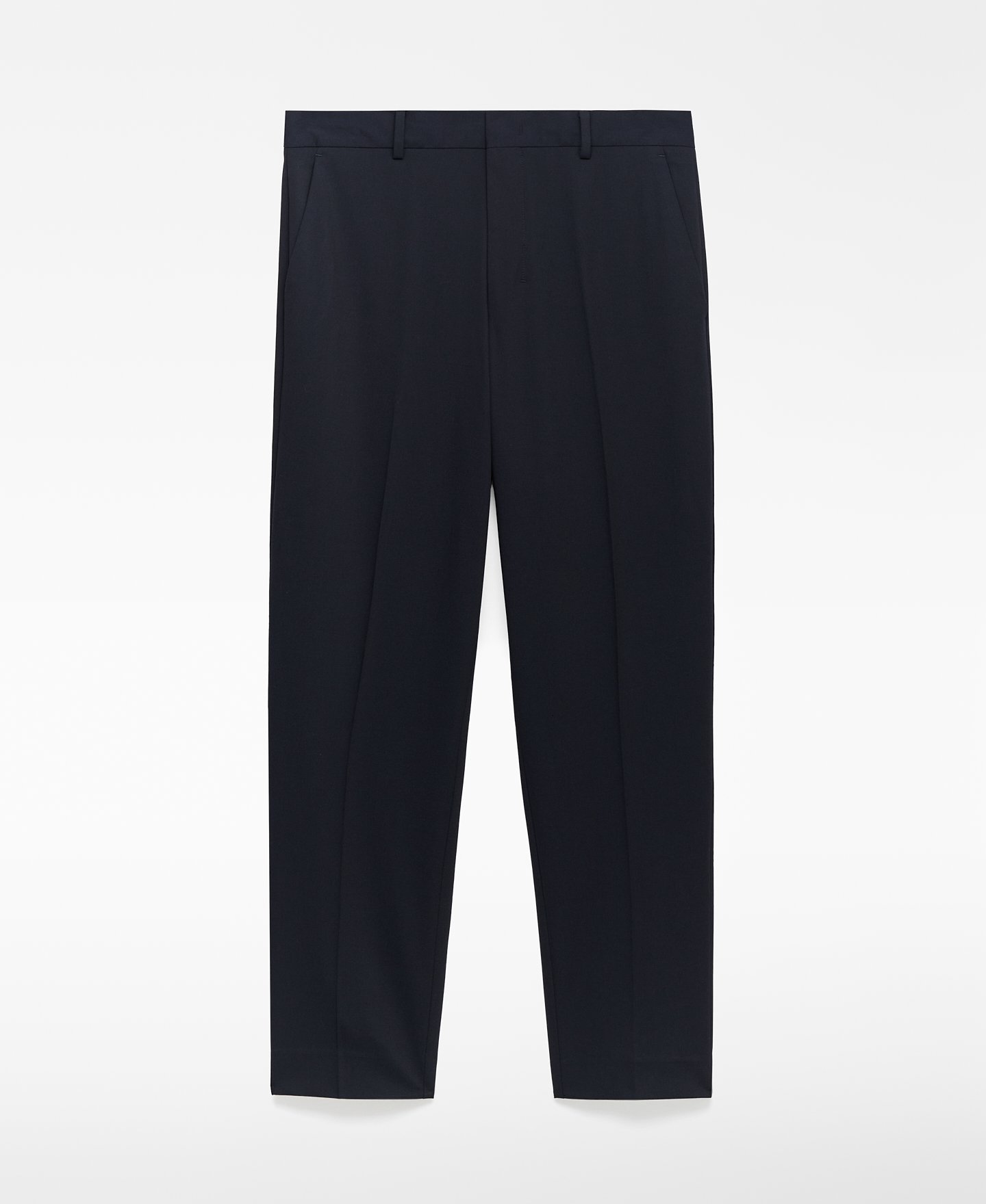 Regular fit tailored trousers man image number 4