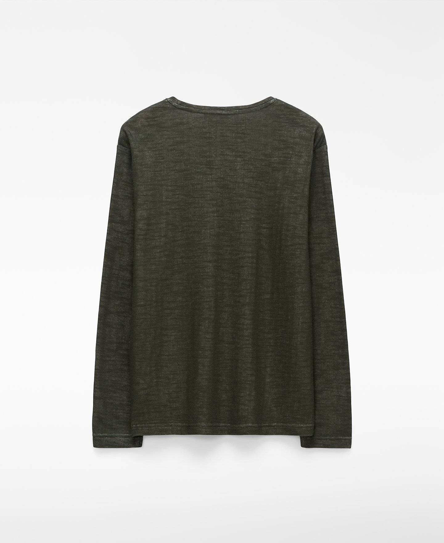 Long sleeve double-layered T-shirt image number 5