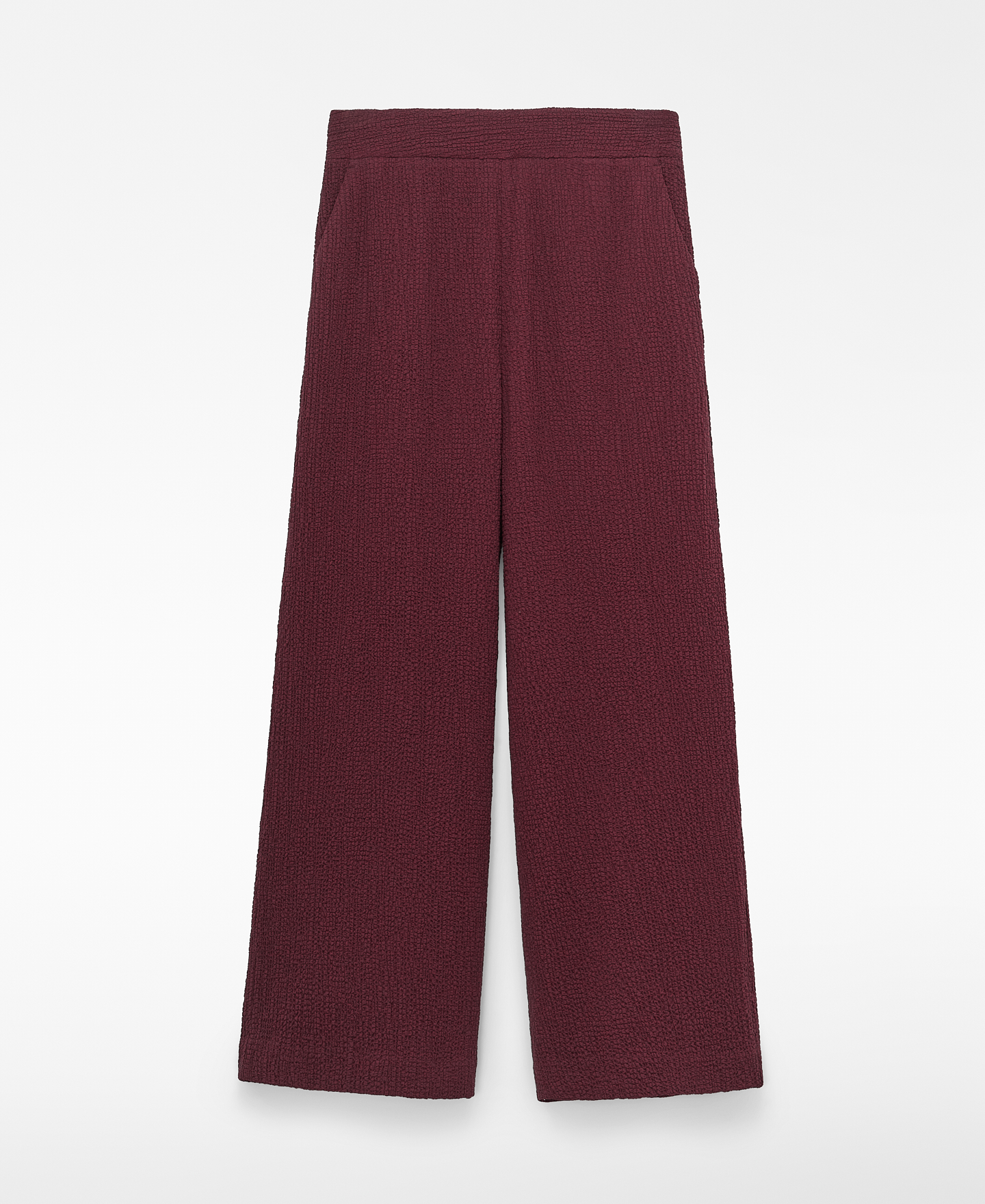 Pantal&oacute;n recto boucl&eacute; image number 4