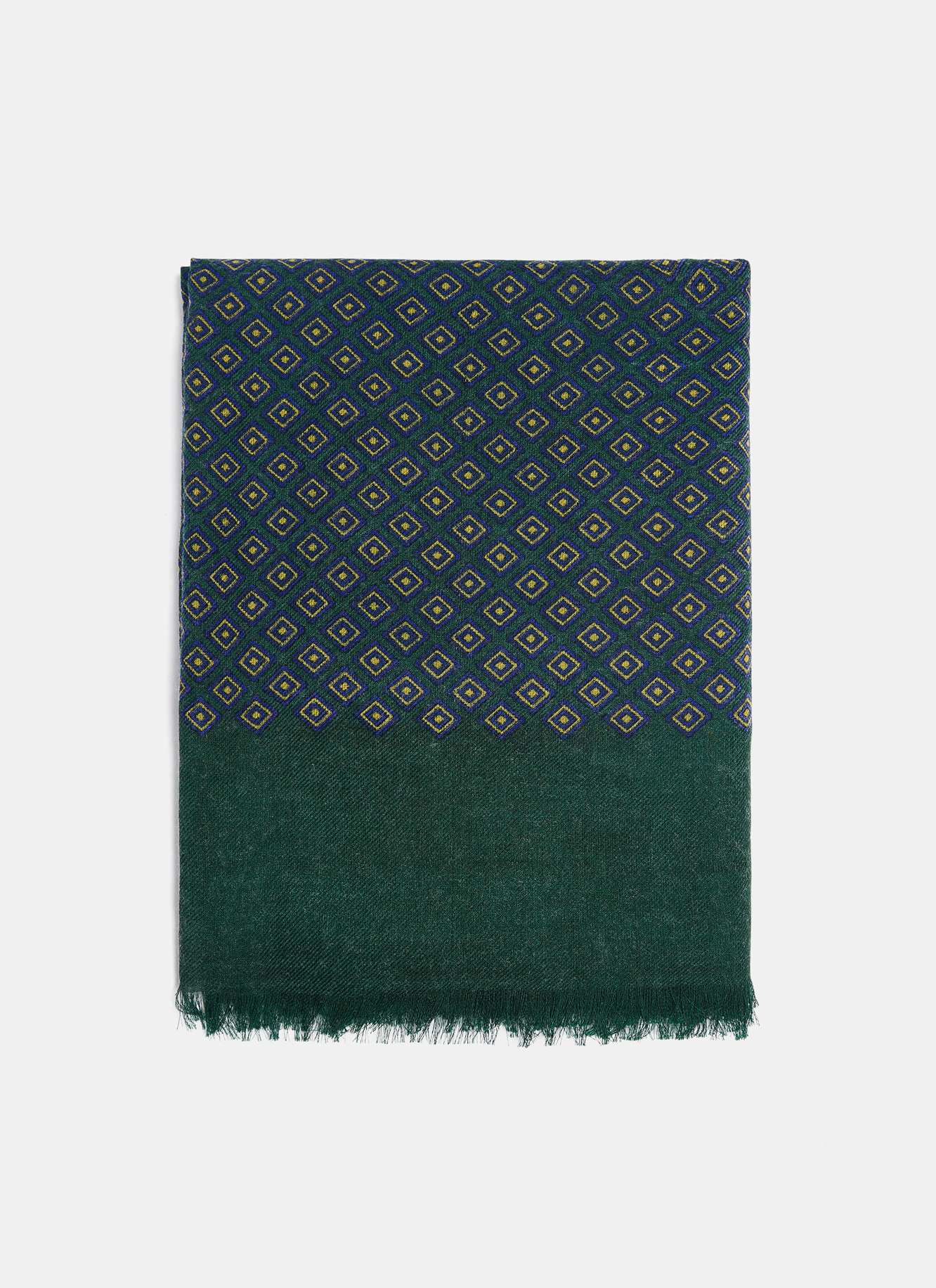 Foulard with geometric motifs image number 0