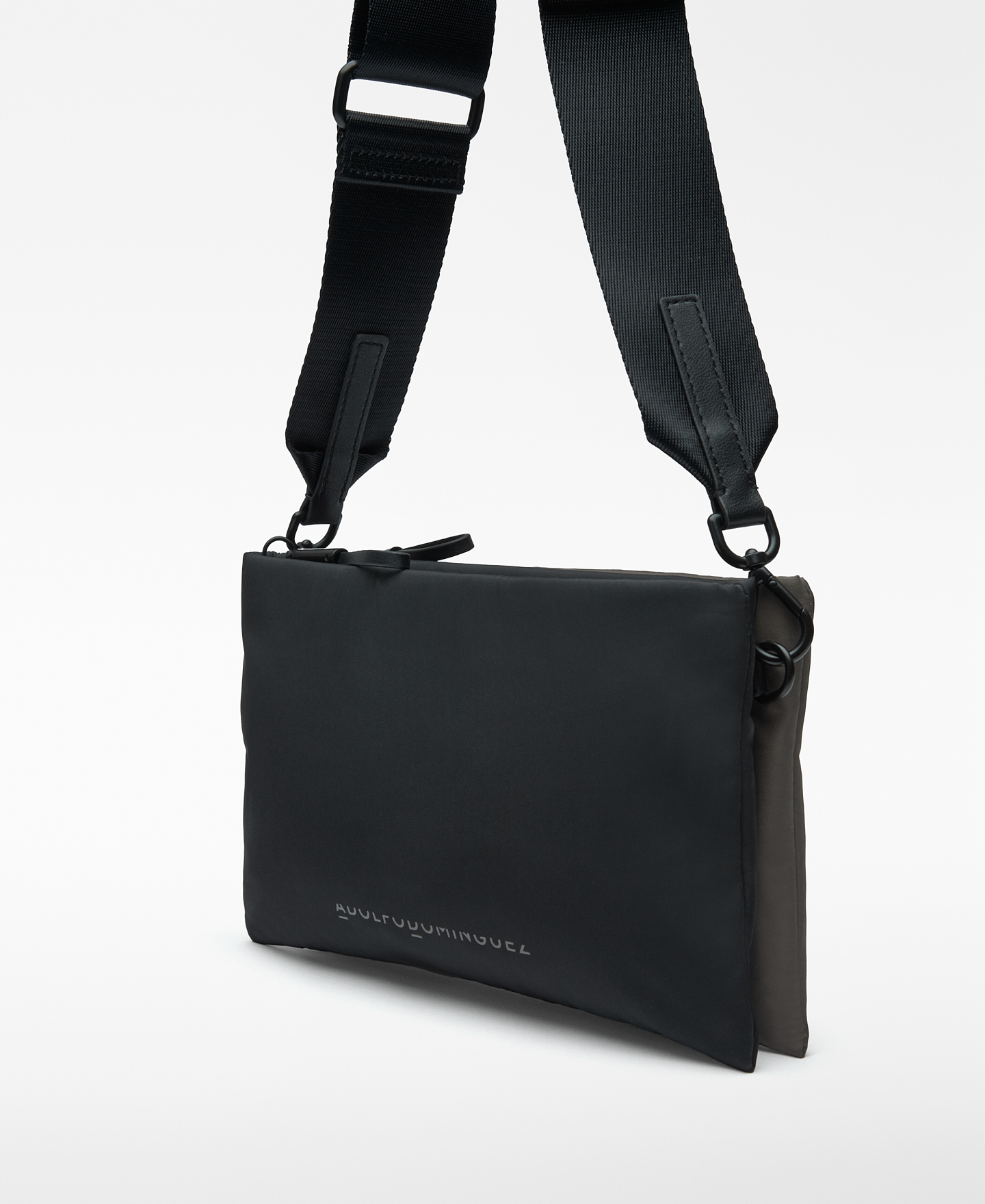 Nylon two-tone small crossbody image number 3