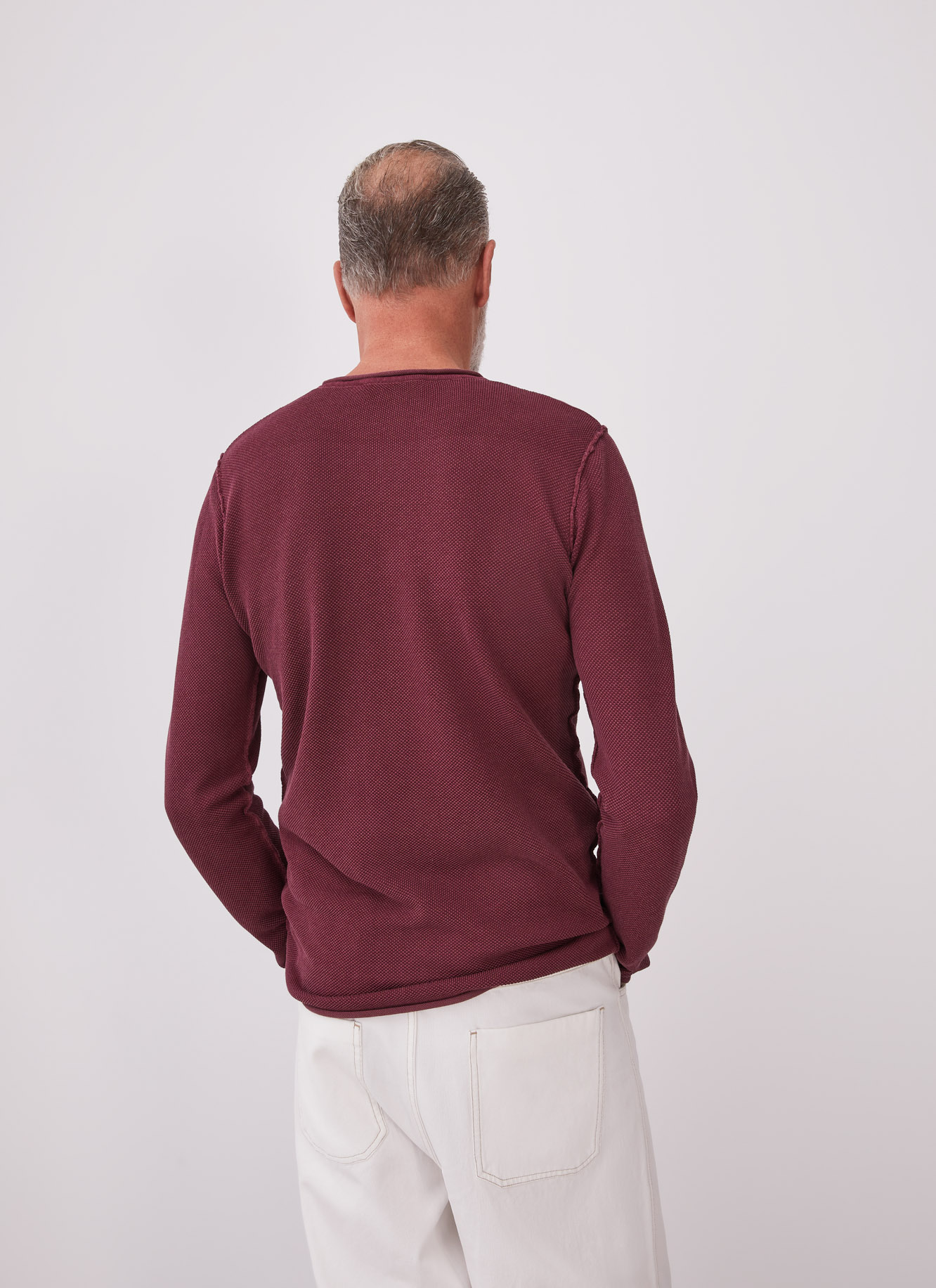 Camiseta en piqué con cuello rulo image number 5