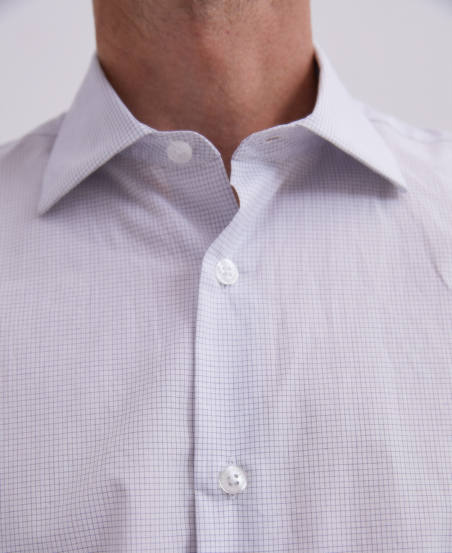 Camisa de cuadros en algodón image number 2