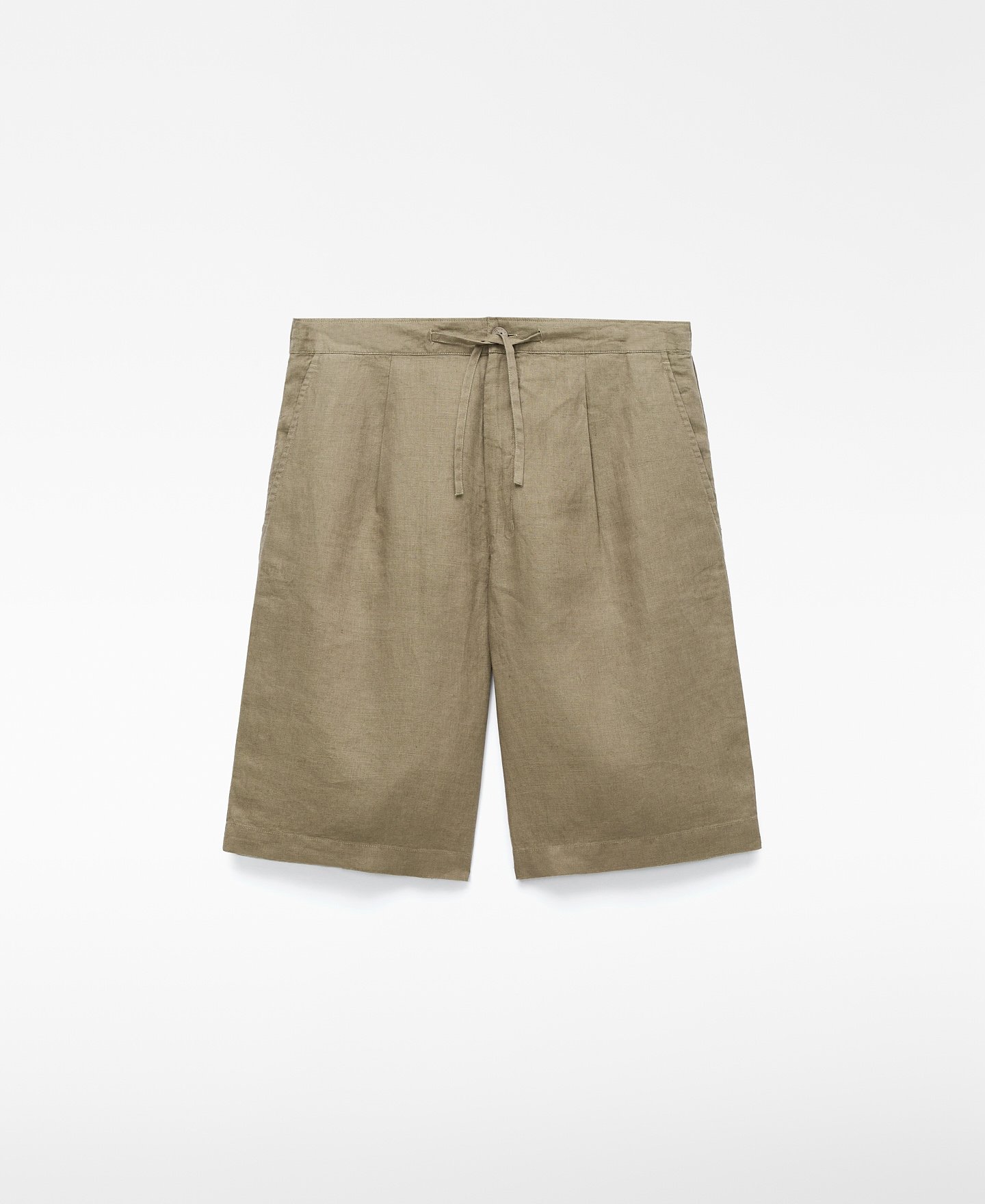 Bermuda pinzas lino europeo image number 4