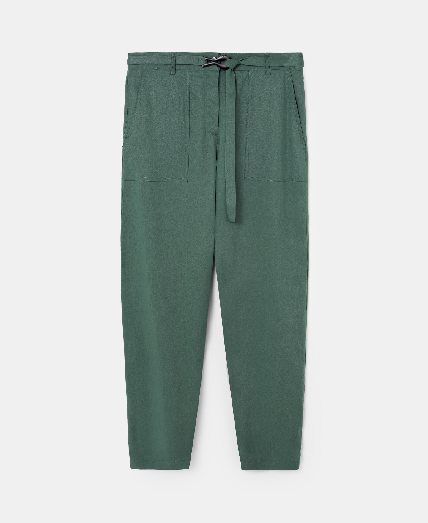 Pantalón tobillero en lyocell image number 4