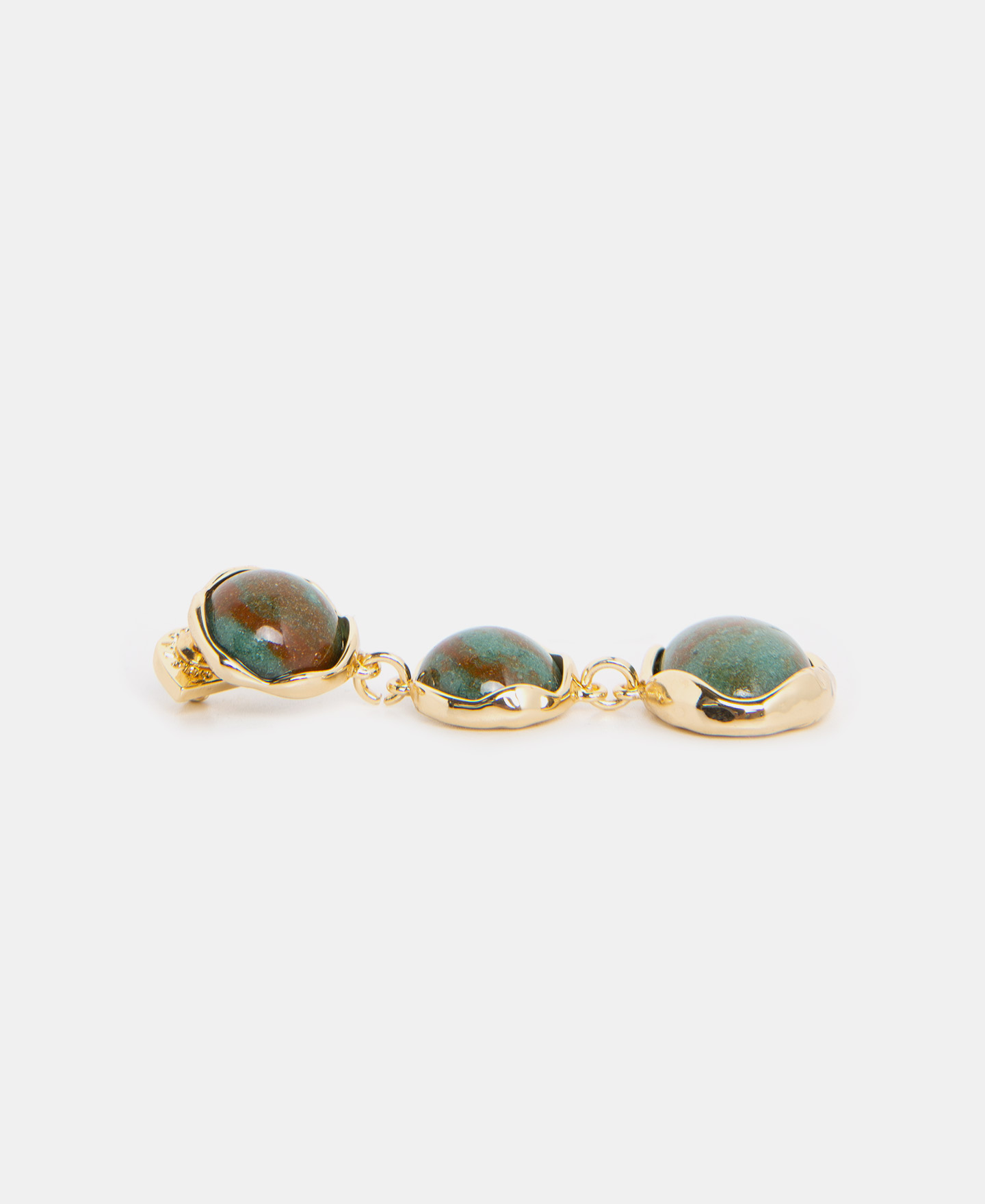 Author's resin chain link earrings image number 1