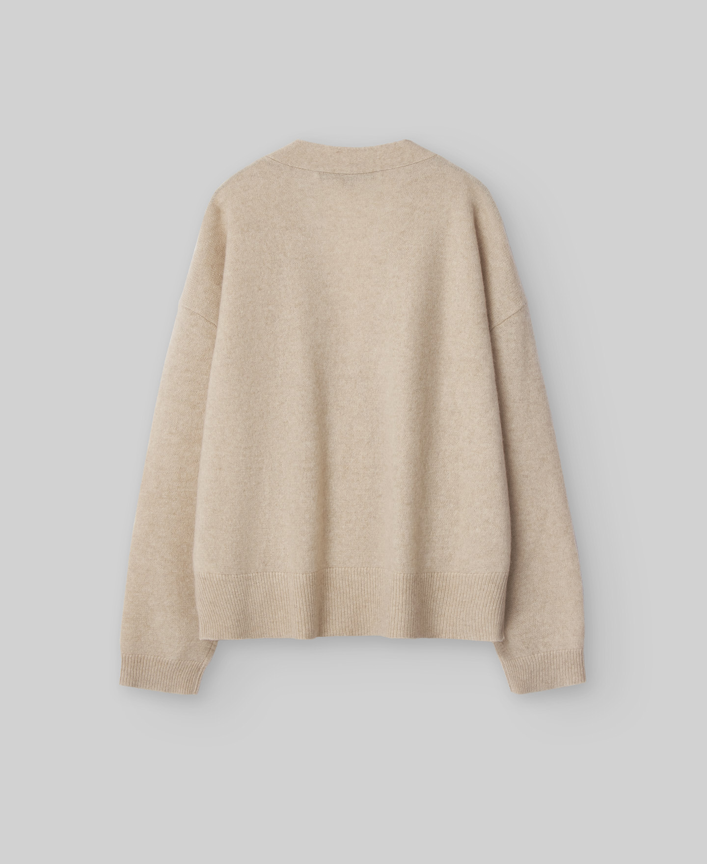 Oversized cashmere cardigan woman image number 1