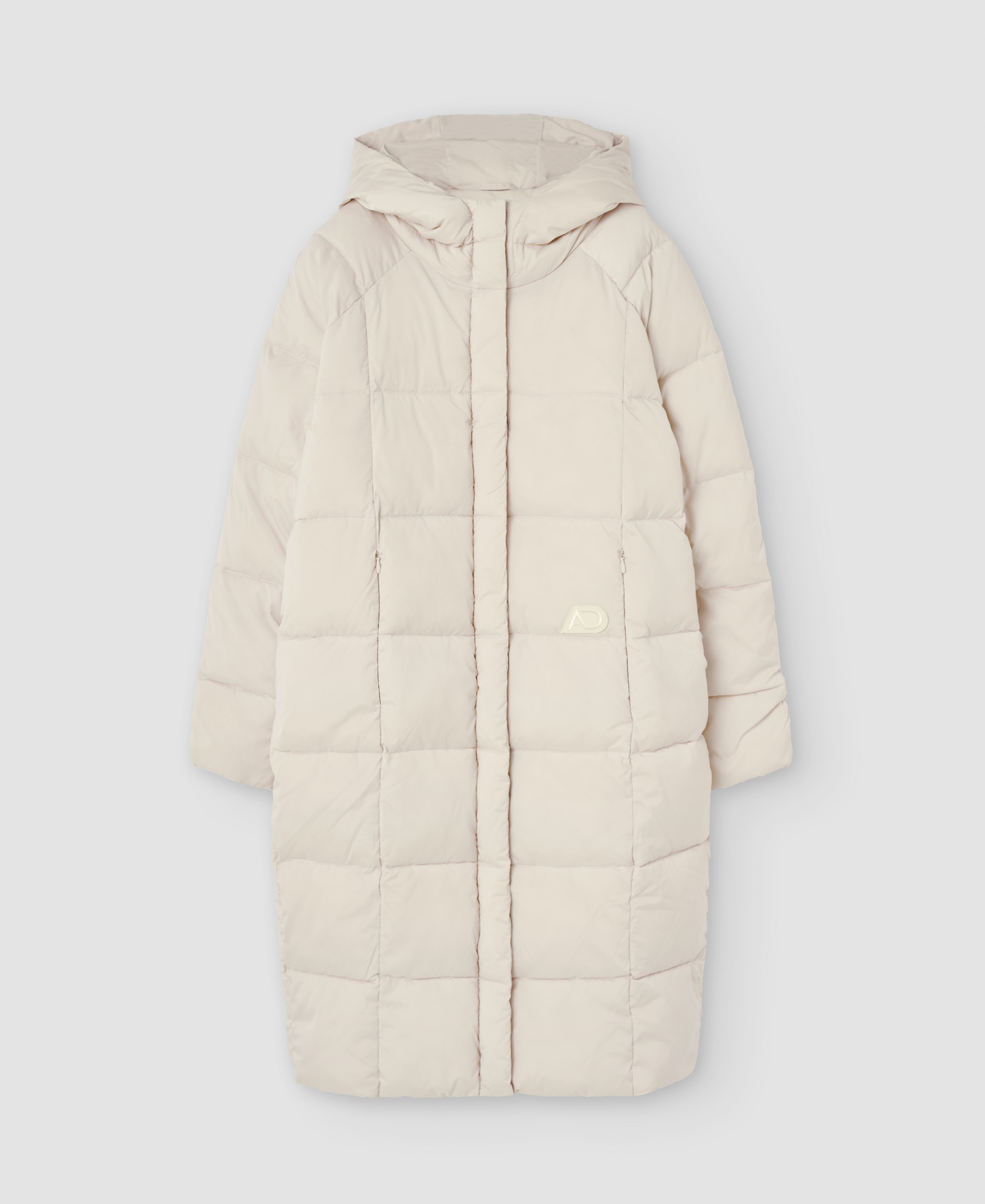 Recycled nylon padded long coat image number 6