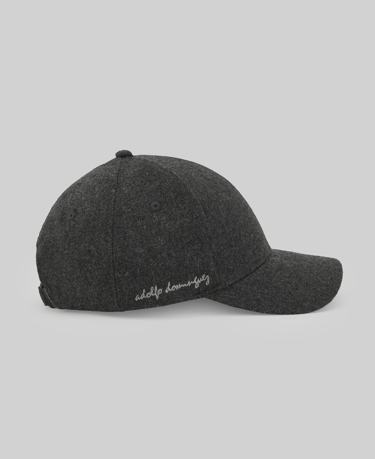 Gorra mezcla lana gris hombre image number 1