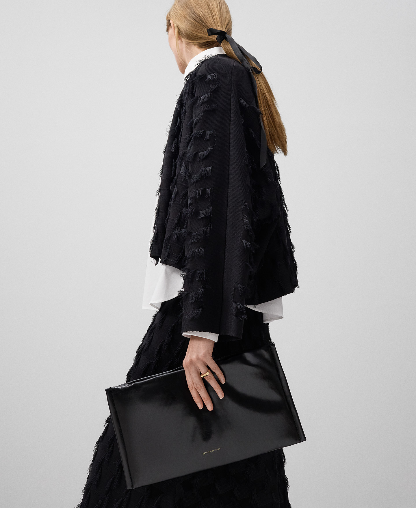 Fringe detailing kimono jacket woman image number 3