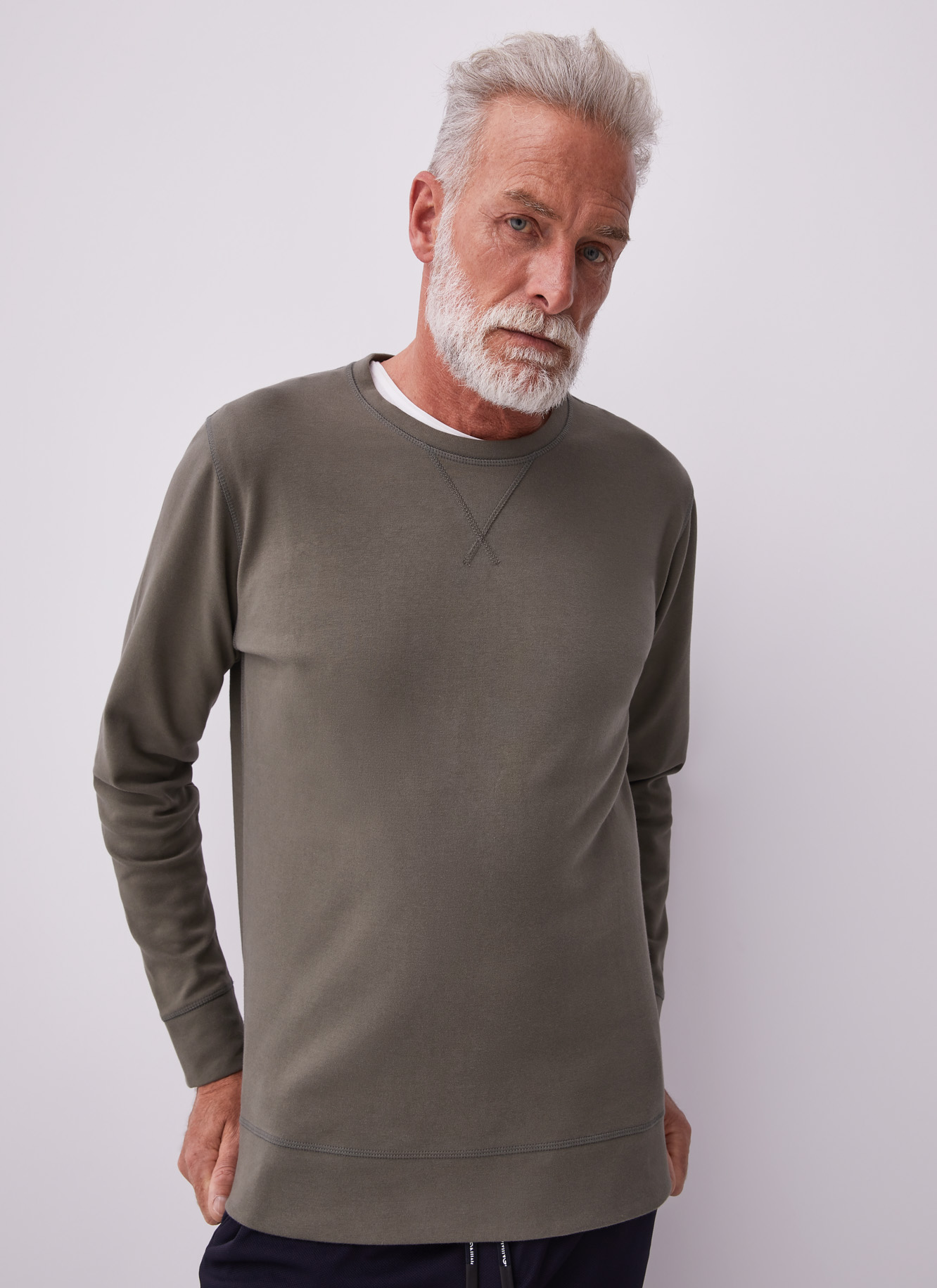 Sudadera con cuello caja image number 0