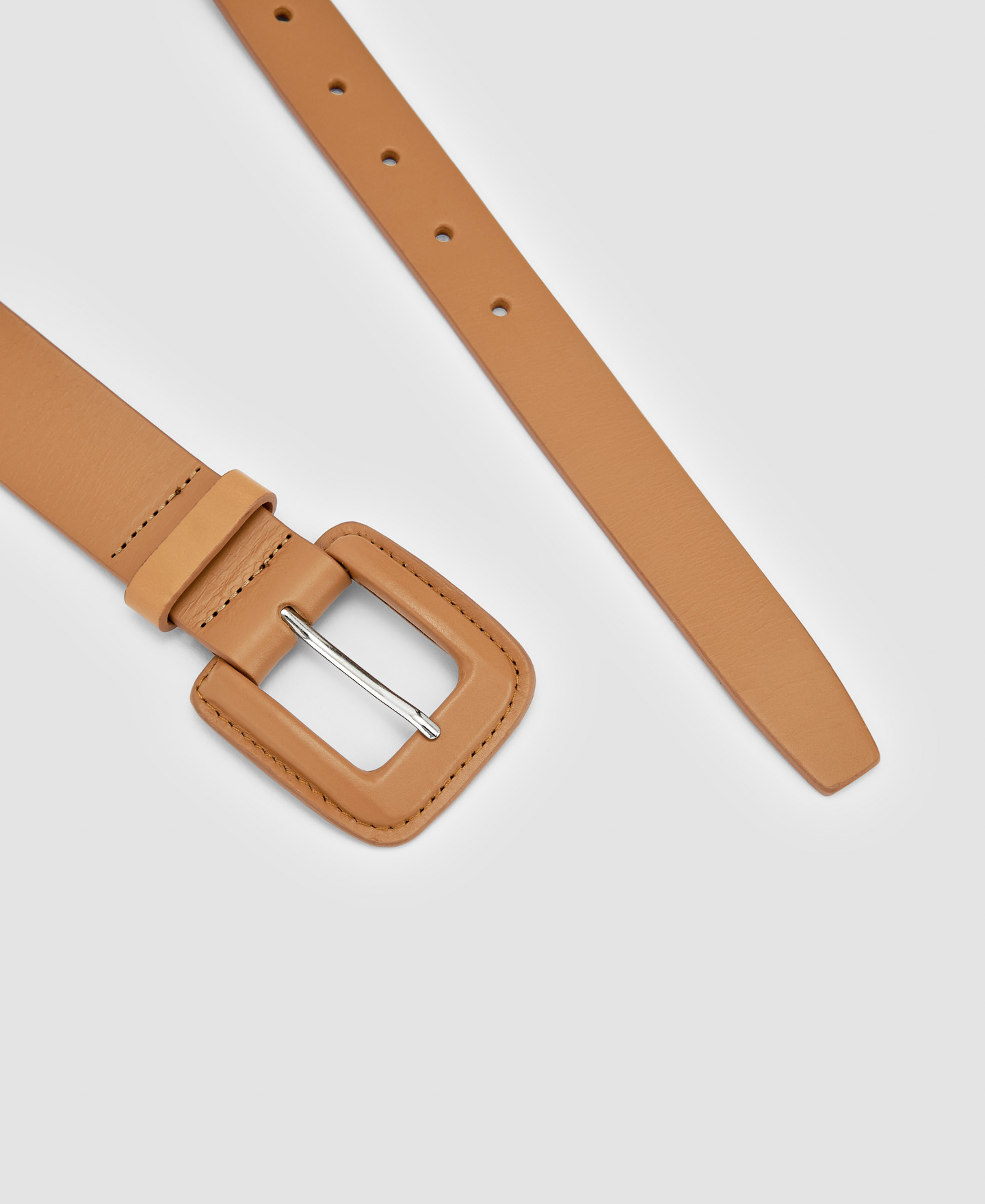 Vachetta leather belt image number 2