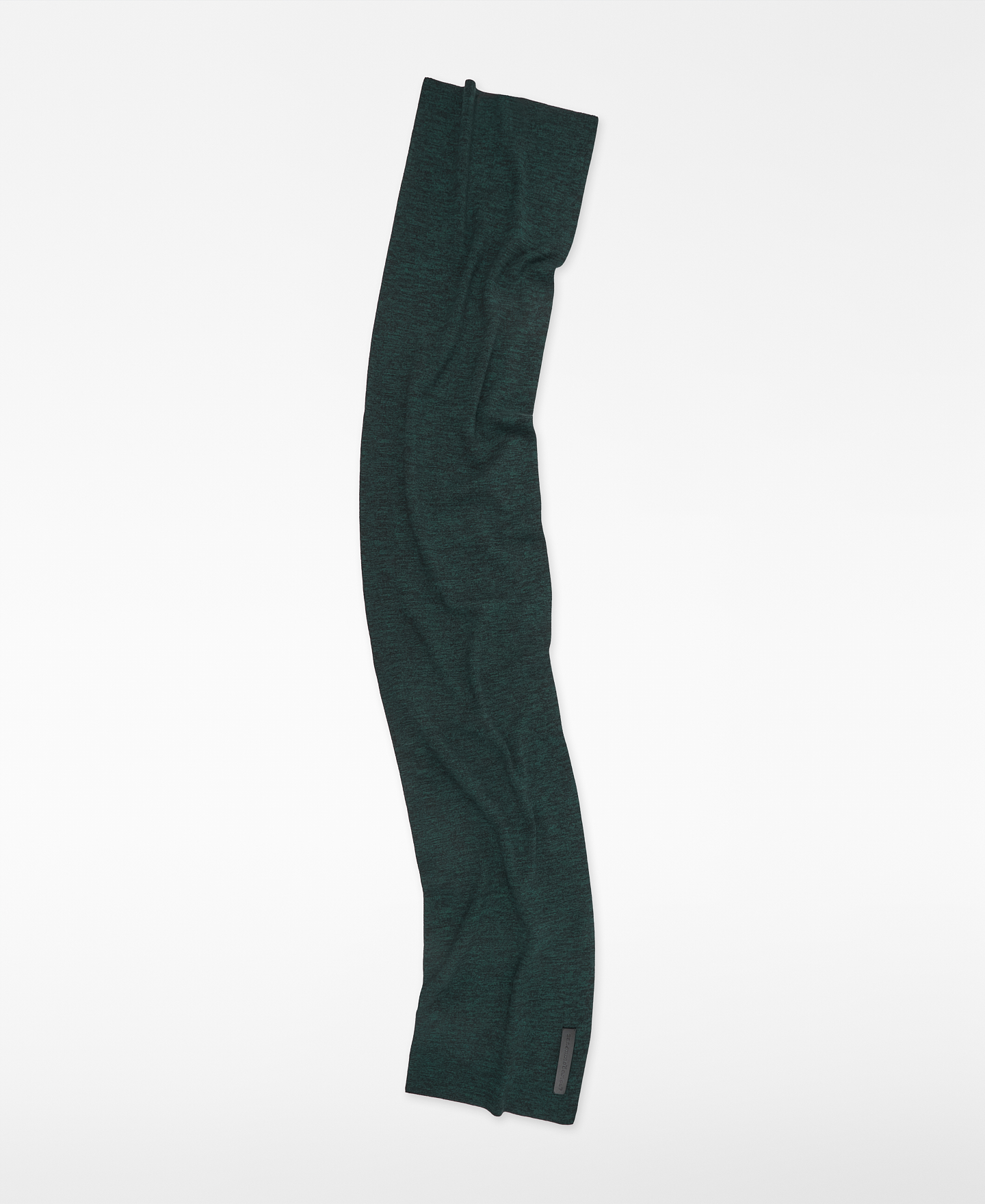 Cotton plain-knit scarf image number 1