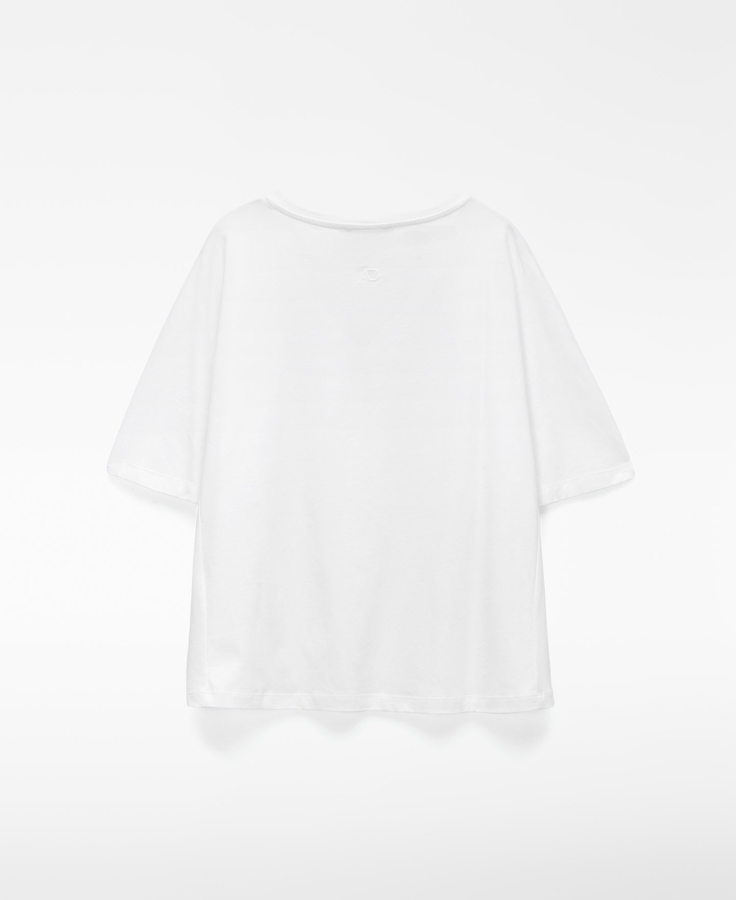 T-shirt &eacute;vas&eacute; en PYRATEX&reg; coton biologique espagnol image number 5