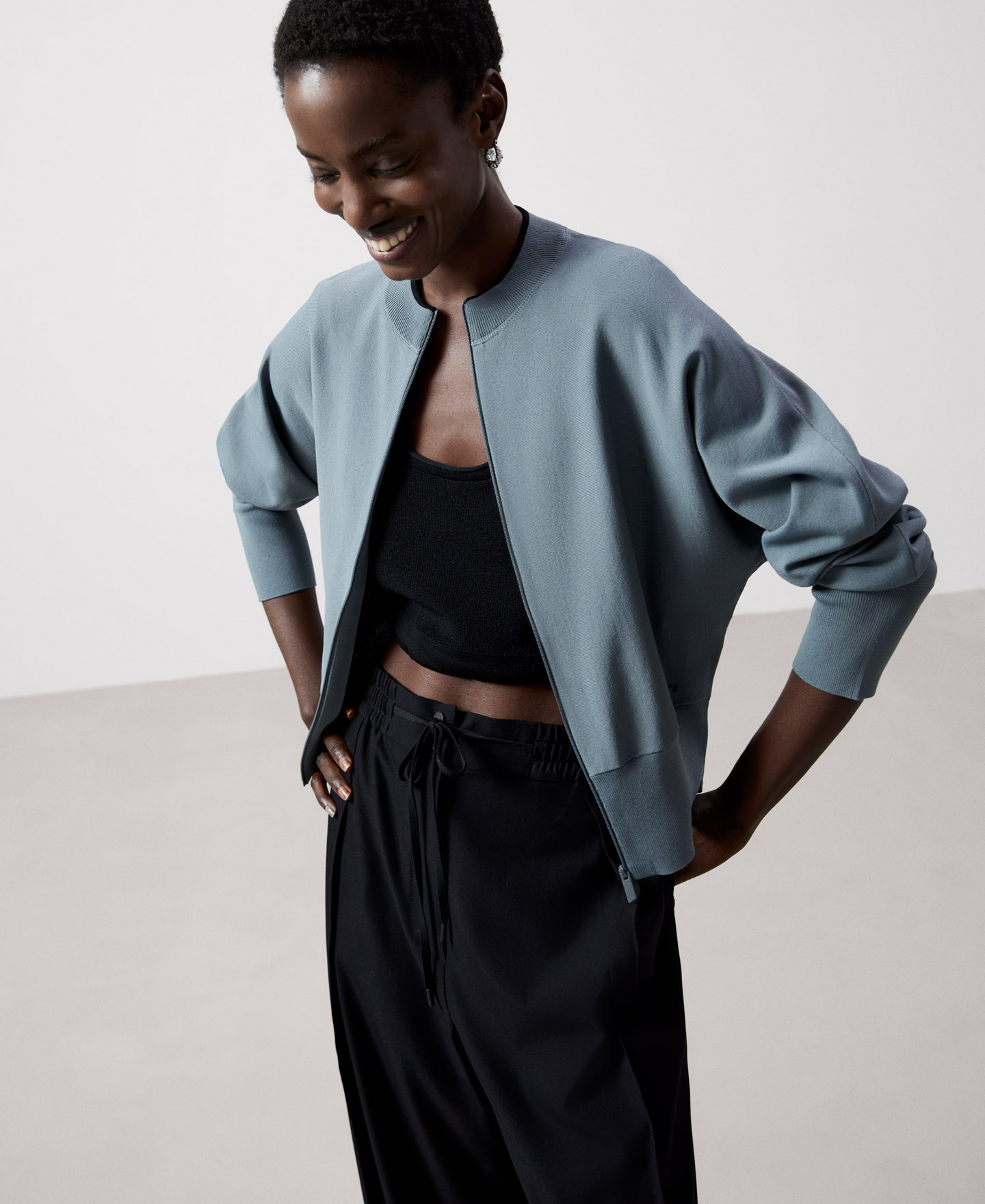 Japanese sleeve bomber jacket image number 0