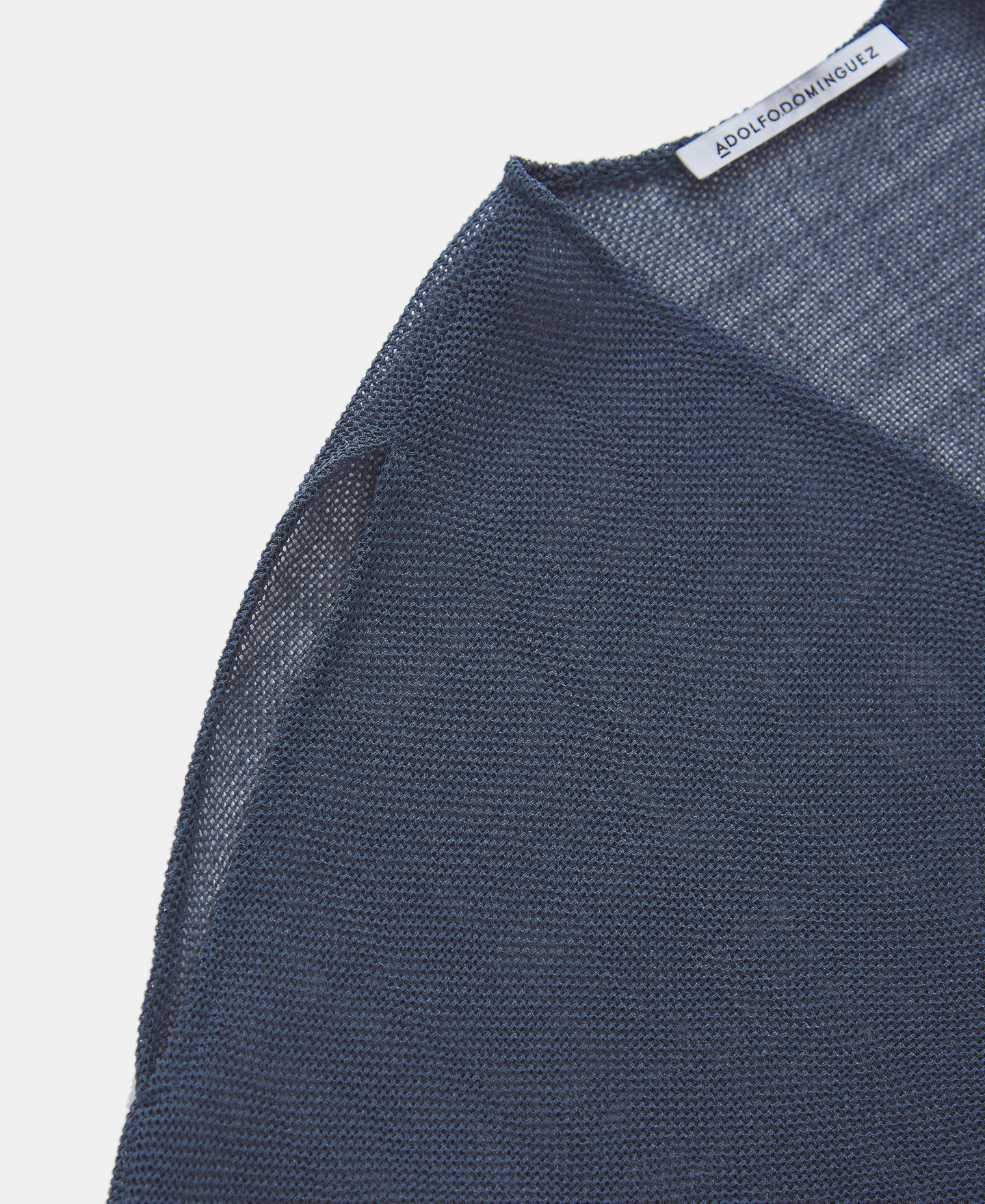 Semitransparent shirt with v-neckline image number 6