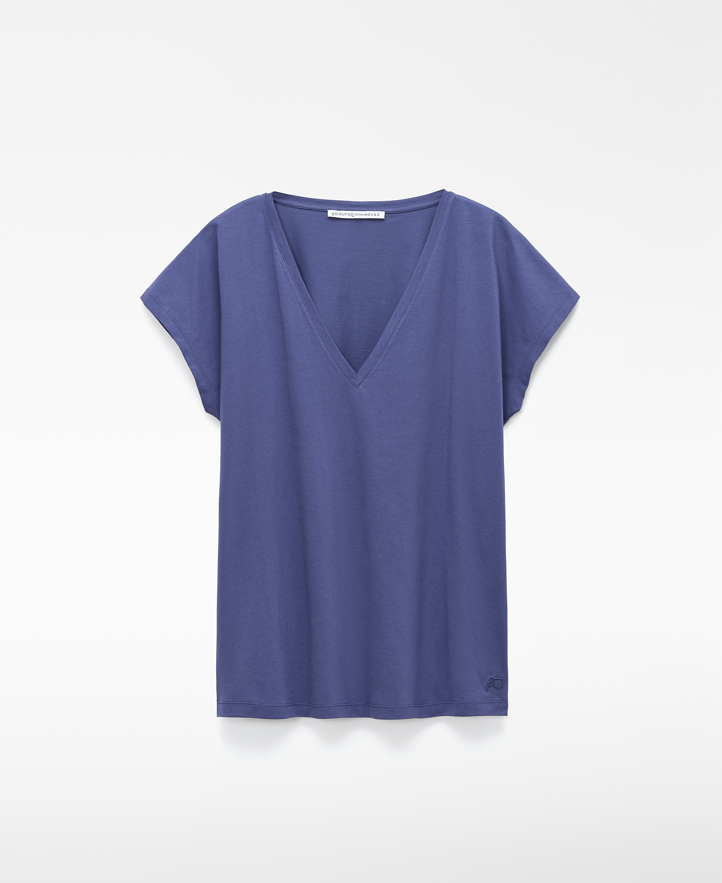 PYRATEX&reg; Spanish Cotton V-neck T-shirt image number 4