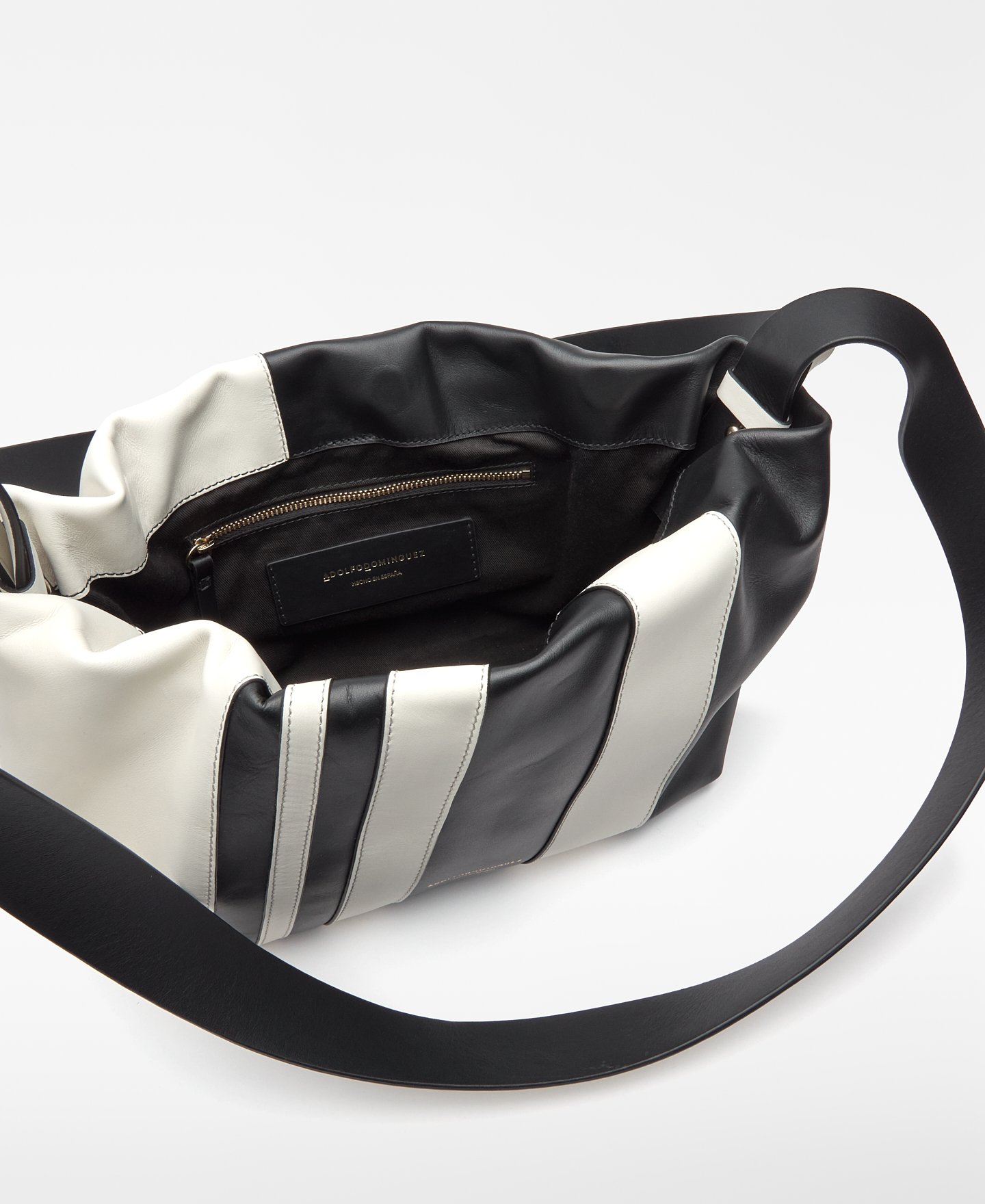 Two-tone striped Doce bag image number 2