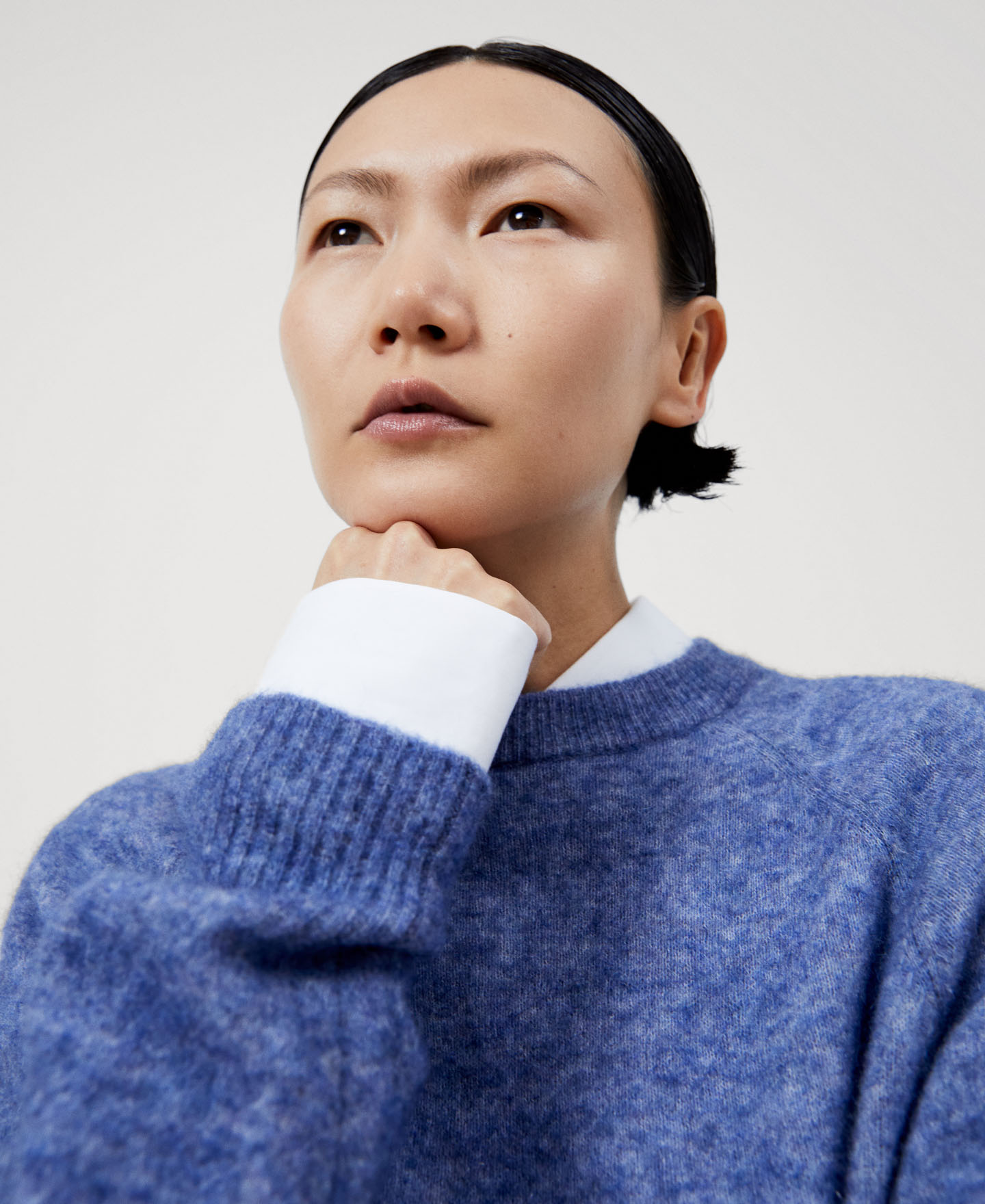 Pull court en mohair image number 3