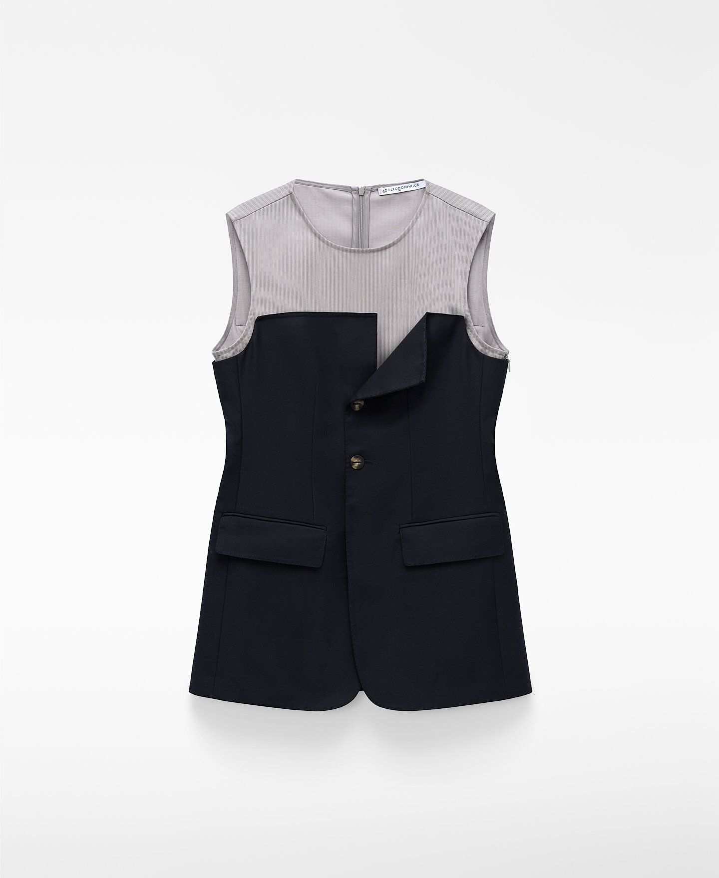 Mixed-fabric top image number 4