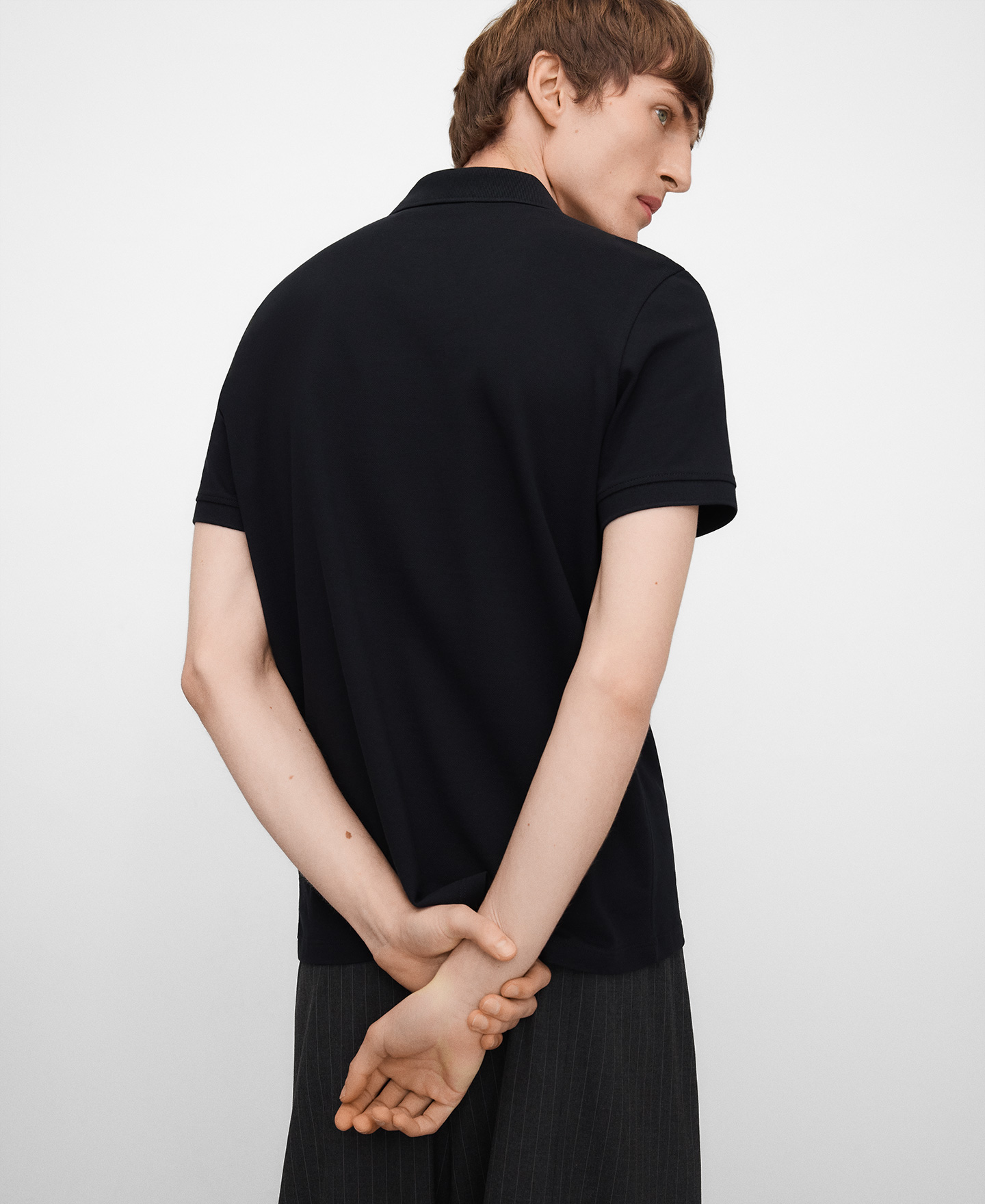 Organic cotton piqu&eacute; polo shirt image number 2