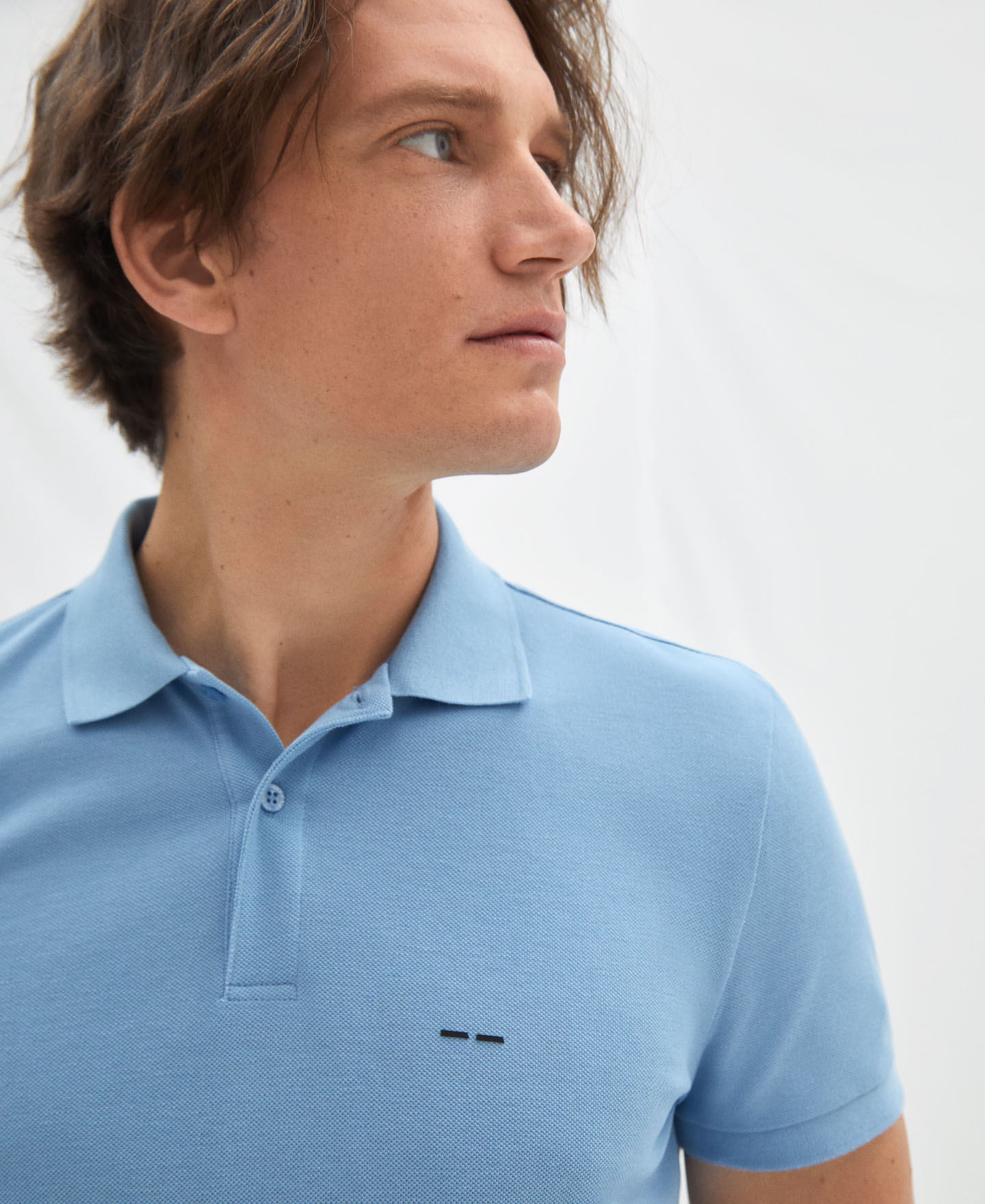 Cotton pique polo shirt image number 3