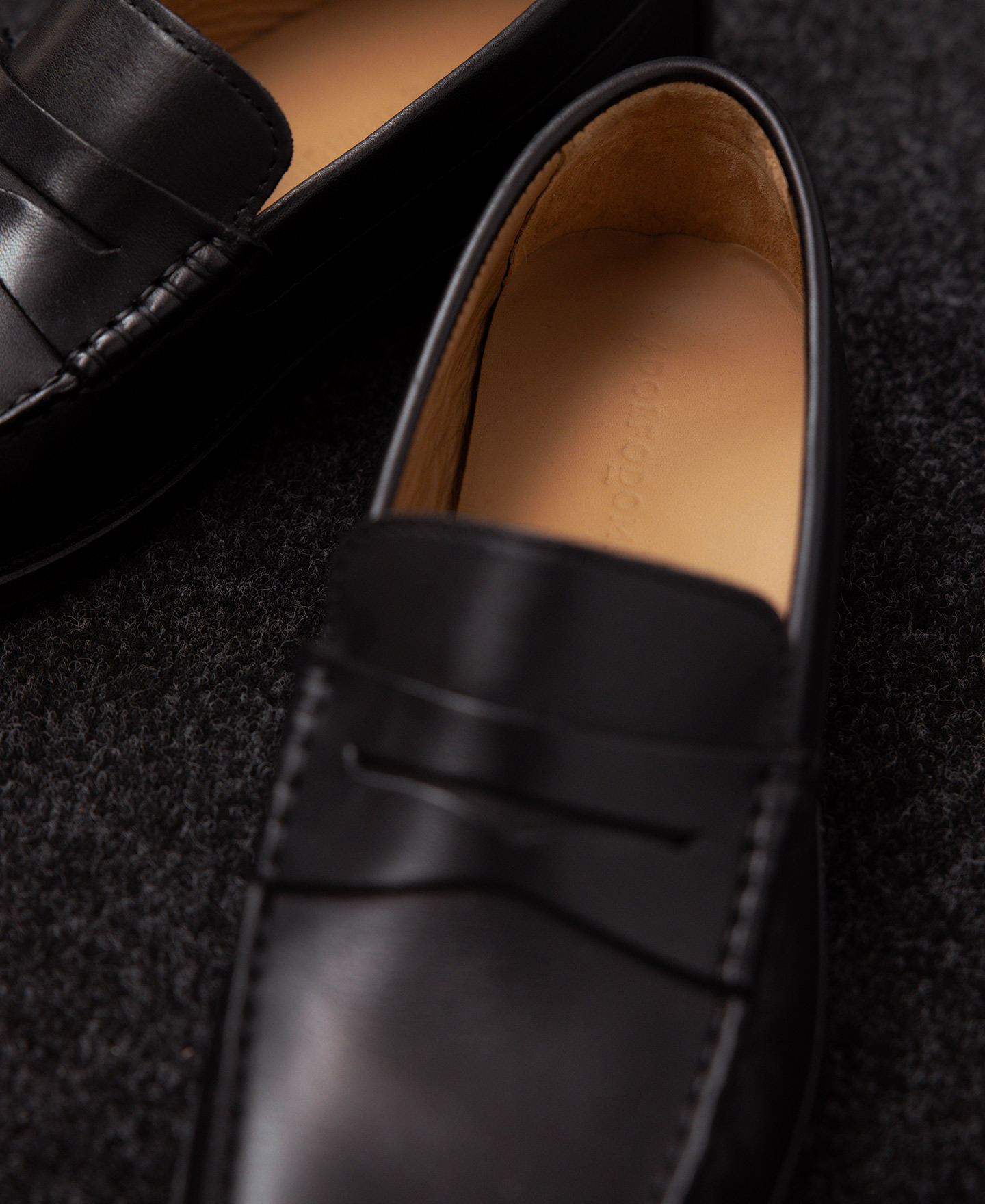 Leather loafer man image number 5