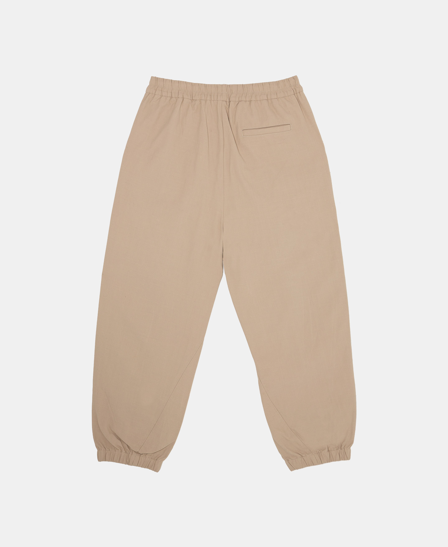Ankle length elasticated nylon trousers image number 5