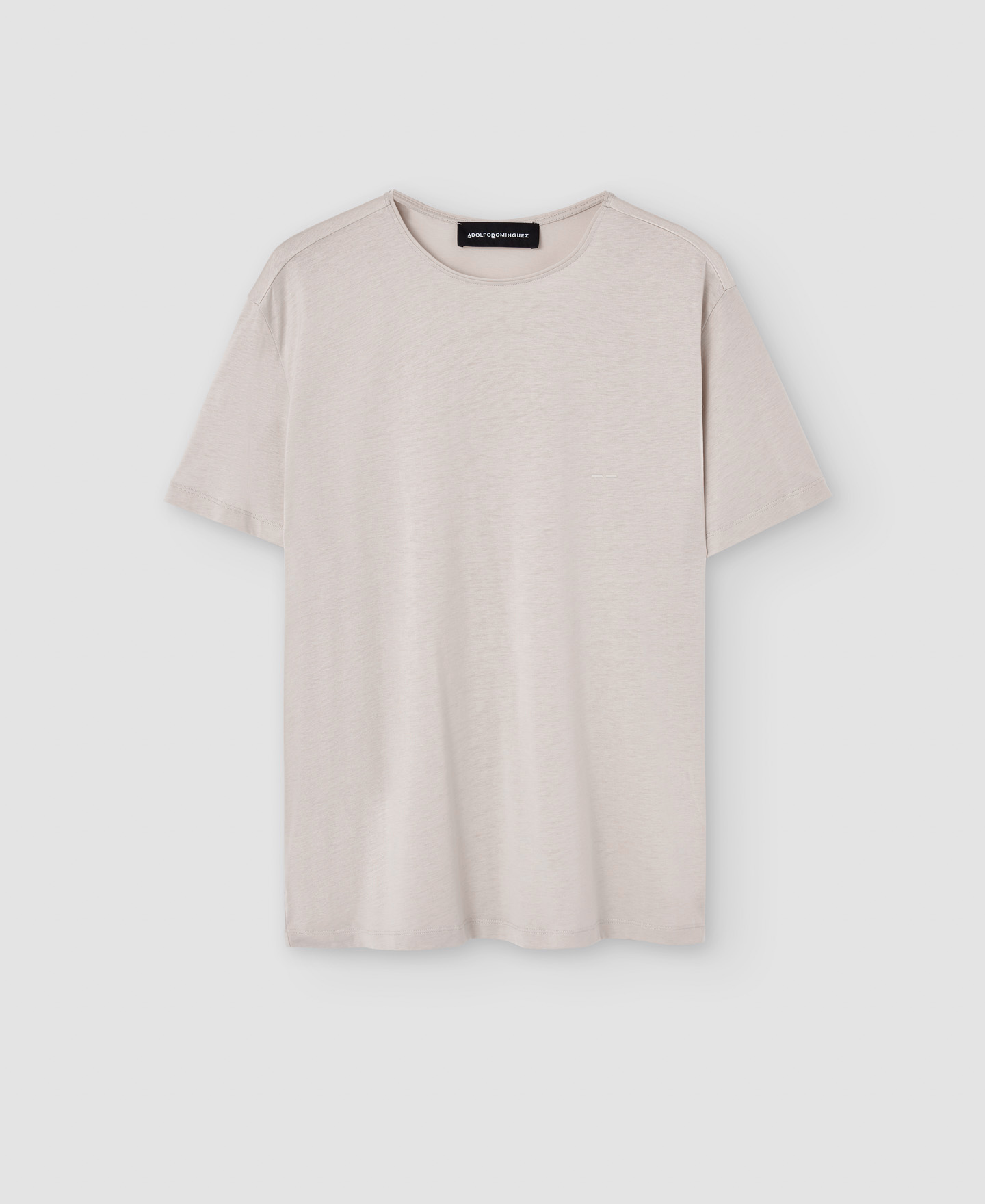 Lyocell crew neck T-shit image number 4