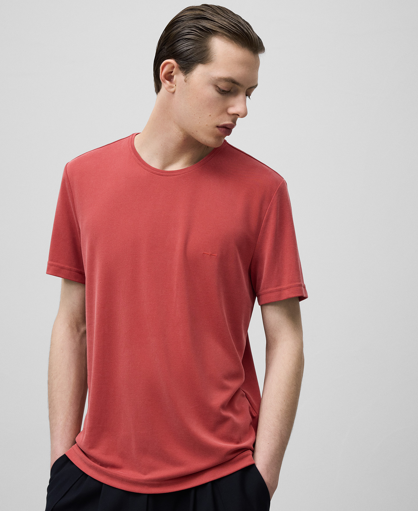 Responsible modal blend T-shirt man image number 0