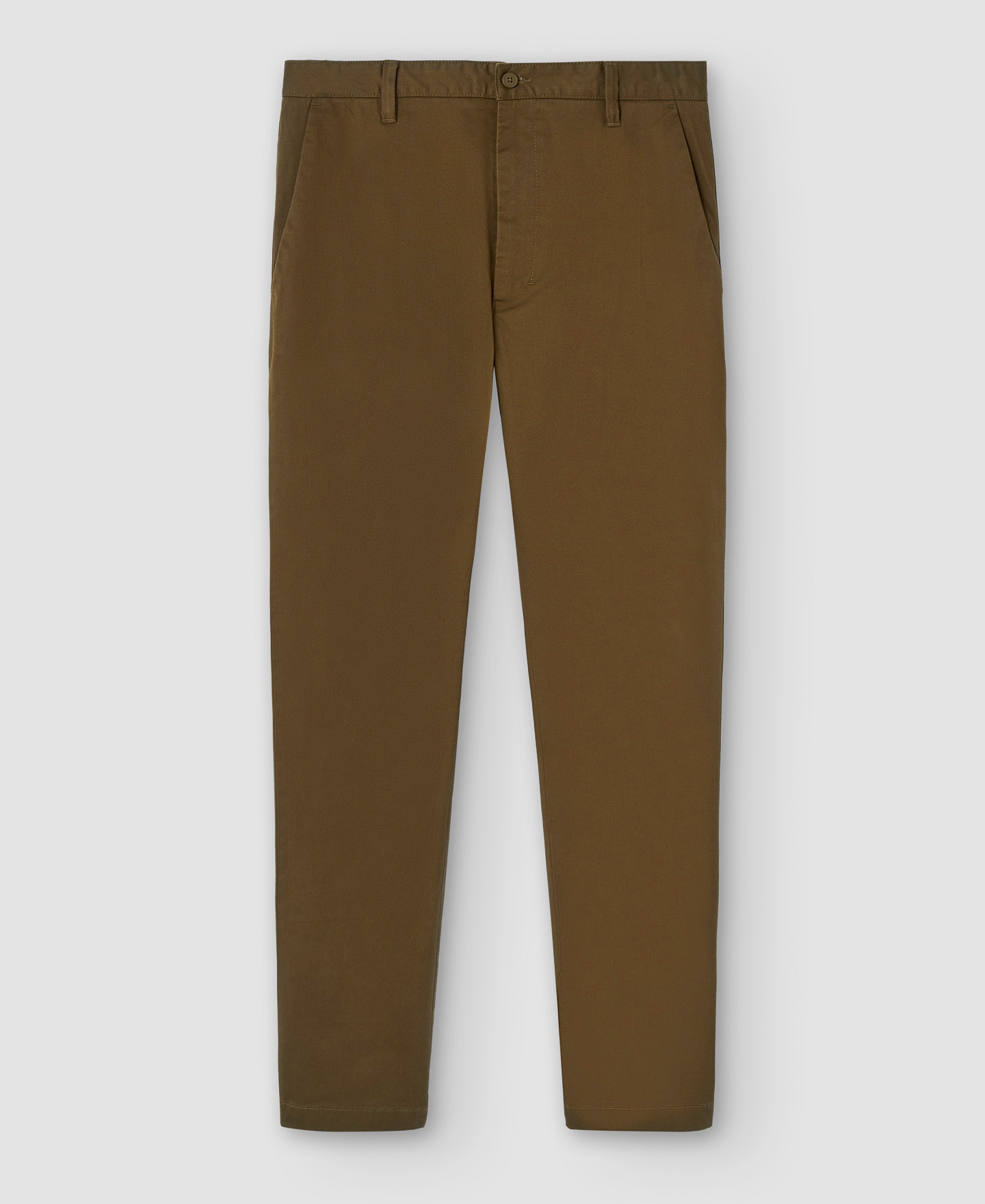Pantalón chino en algodón elástico image number 4