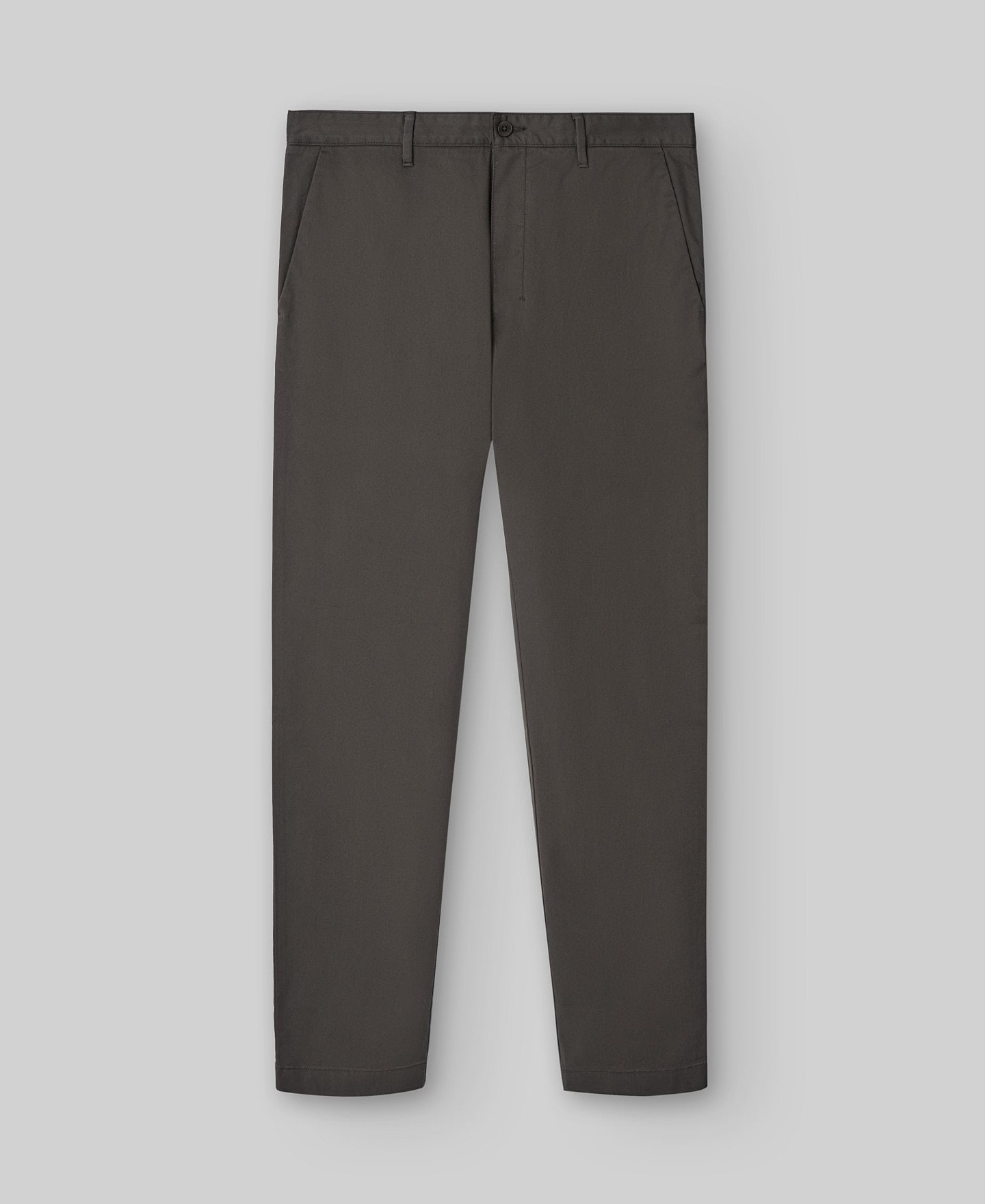 Cotton twill chino trousers man image number 4