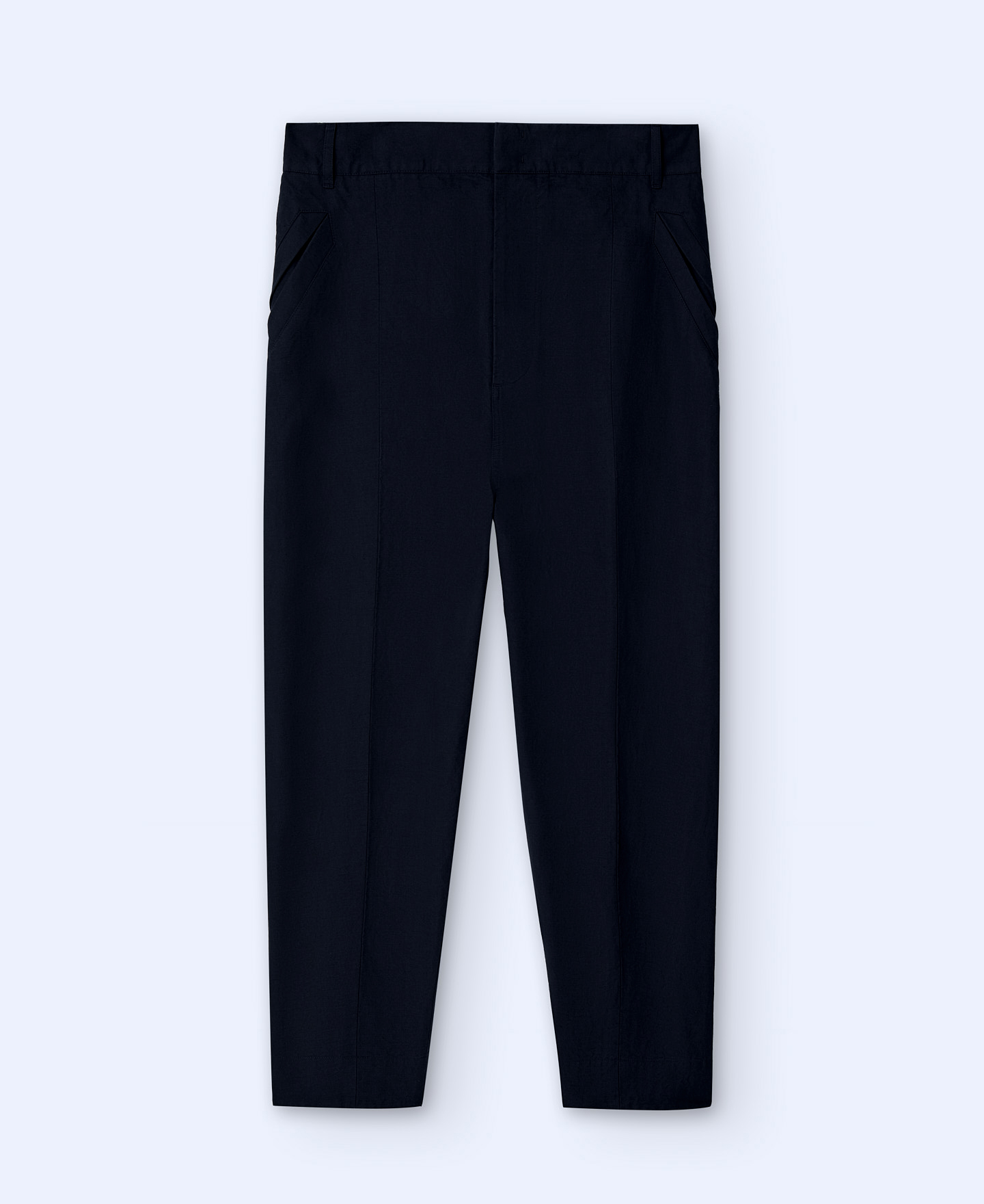 European linen and cotton trousers image number 4