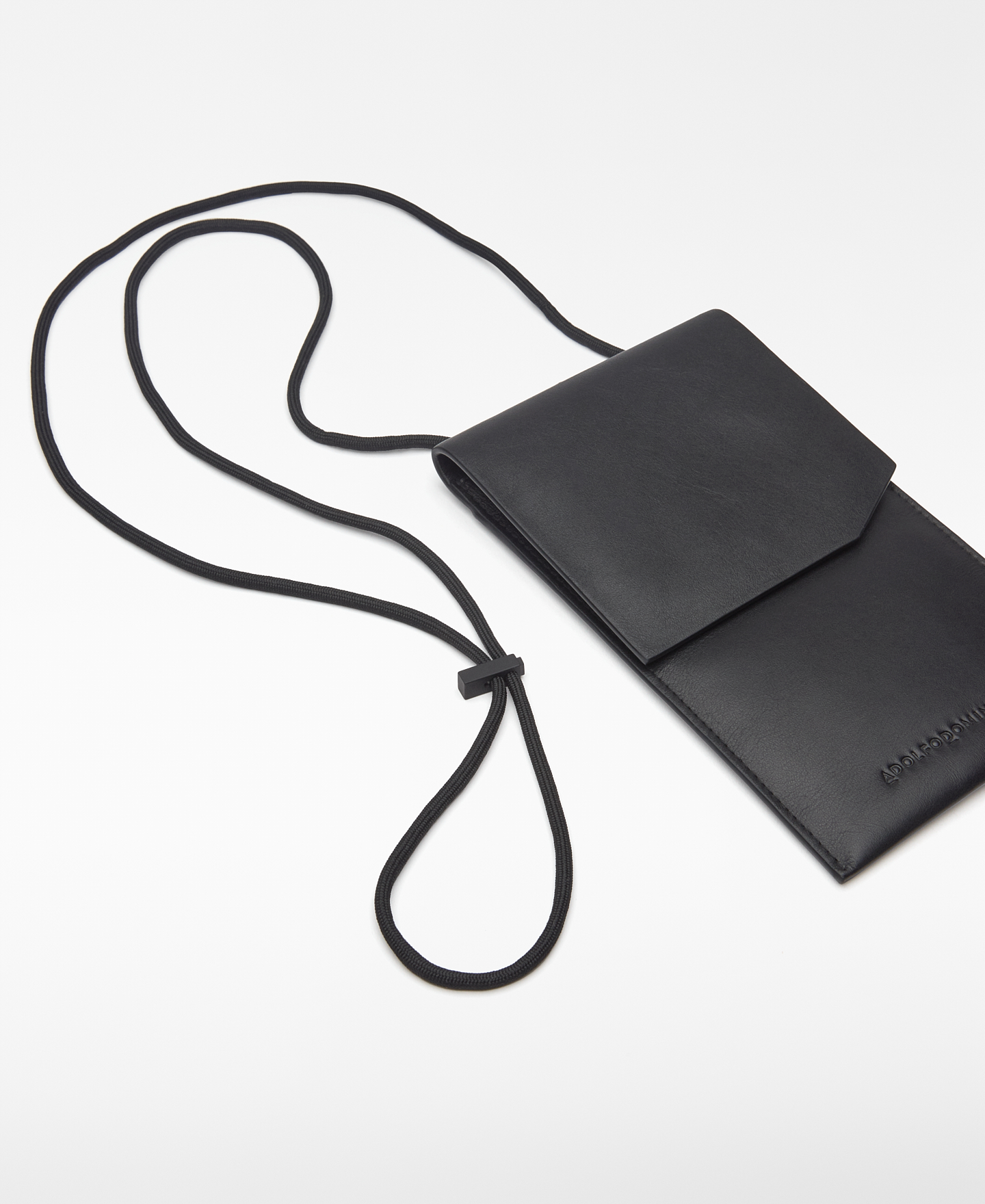 Leather mobile phone holder man image number 1