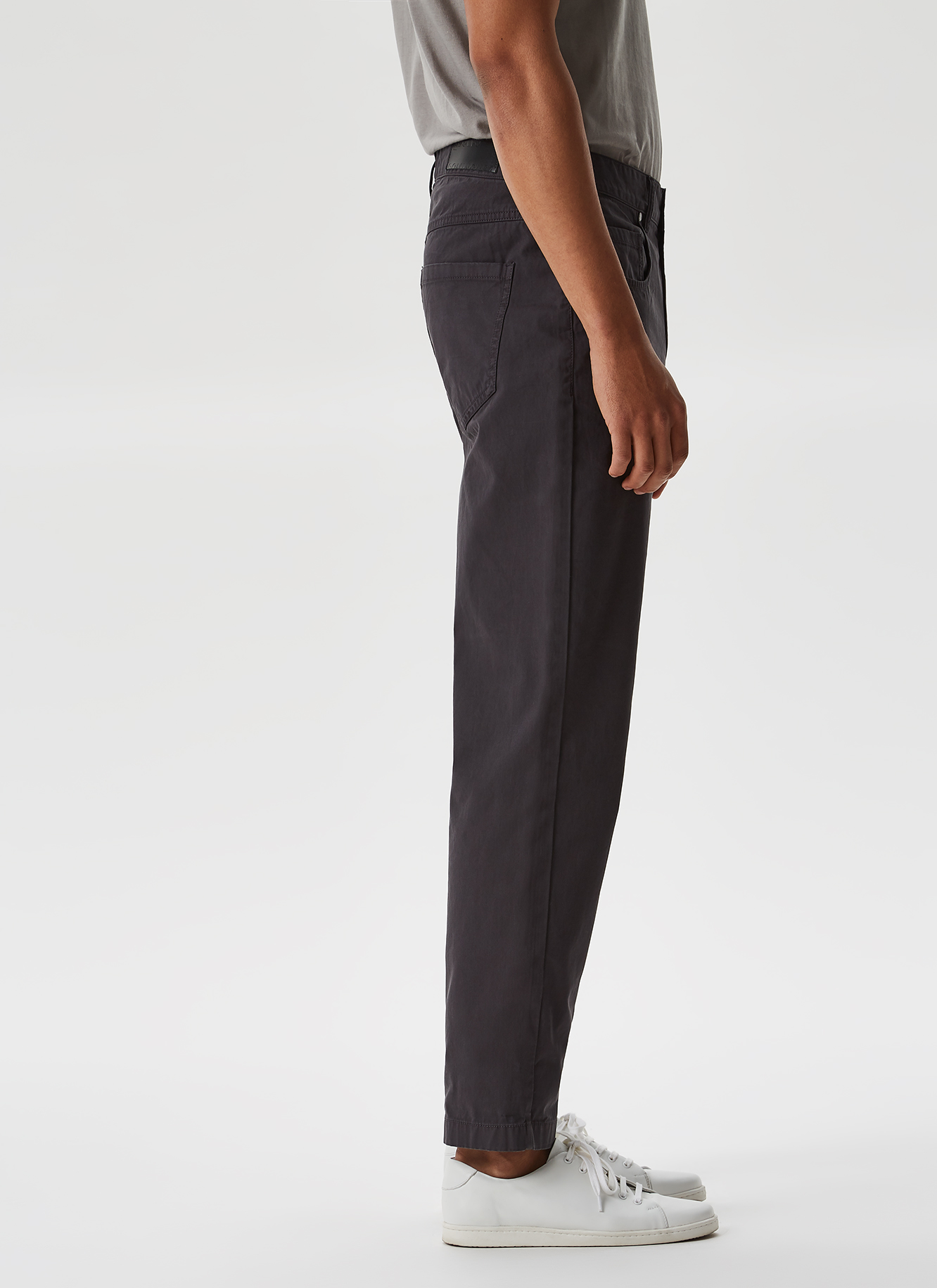 5-pocket trousers in organic cotton image number 1