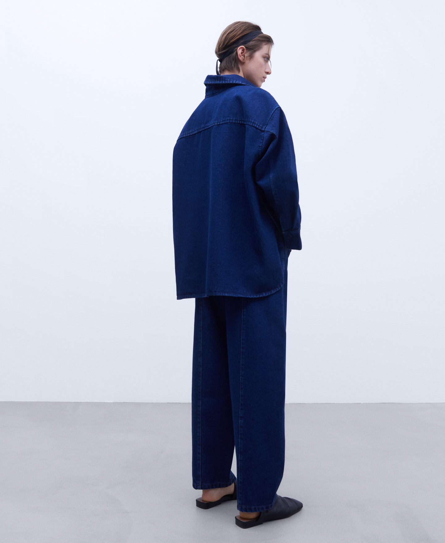 Surchemise en jean oversize image number 2