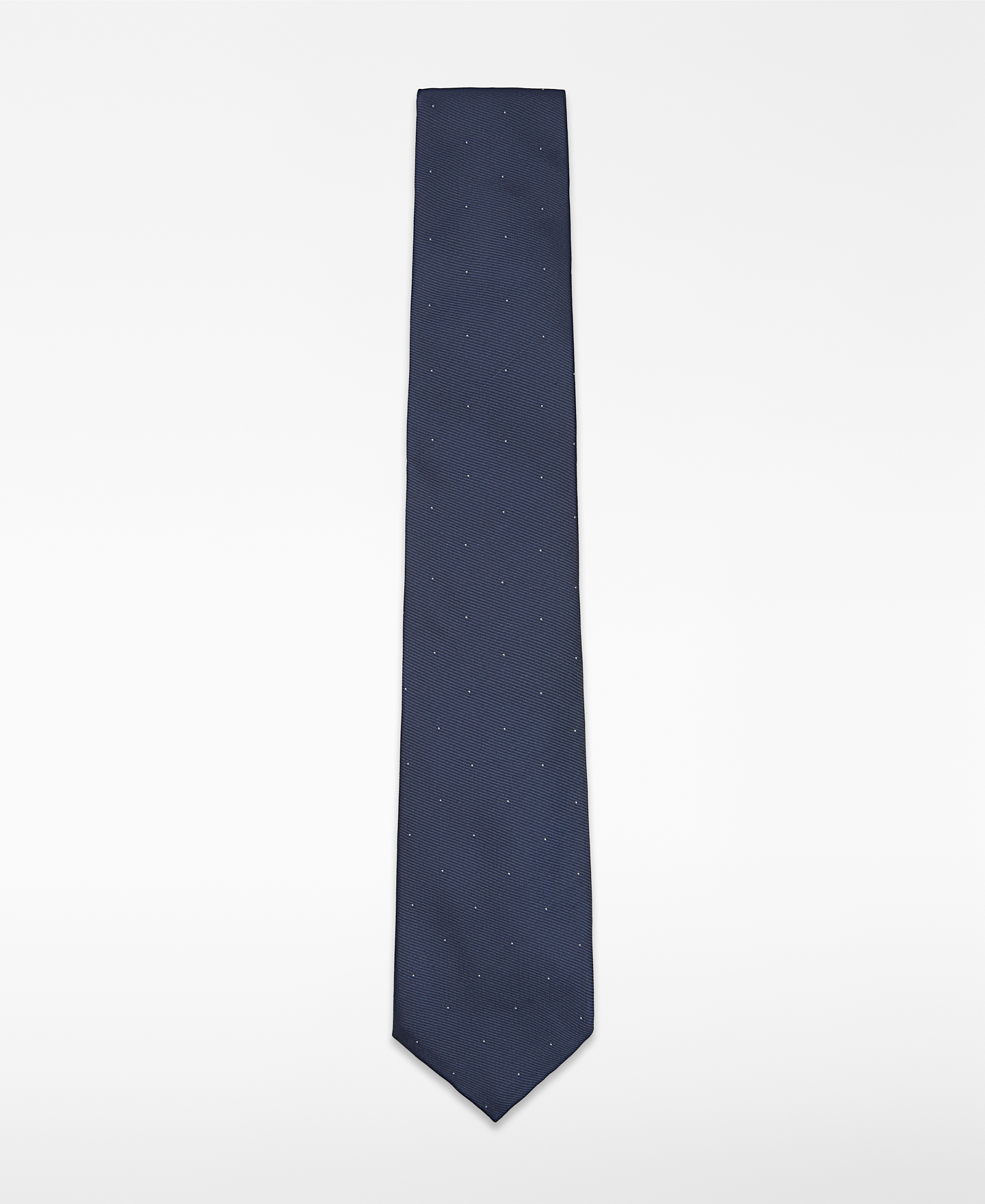 Silk micro-pattern tie man image number 0