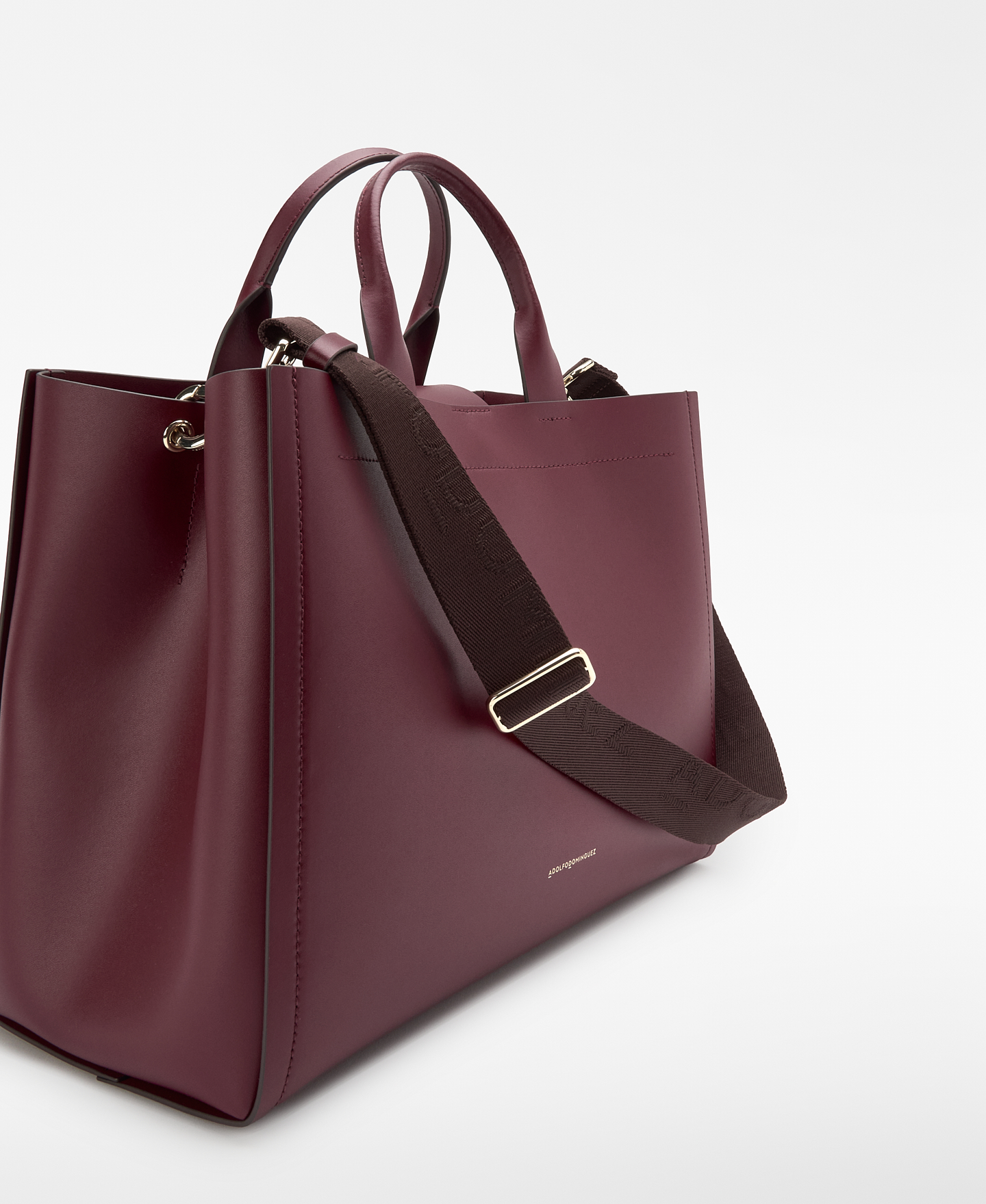 Shopper horizontal Mica piel image number 2