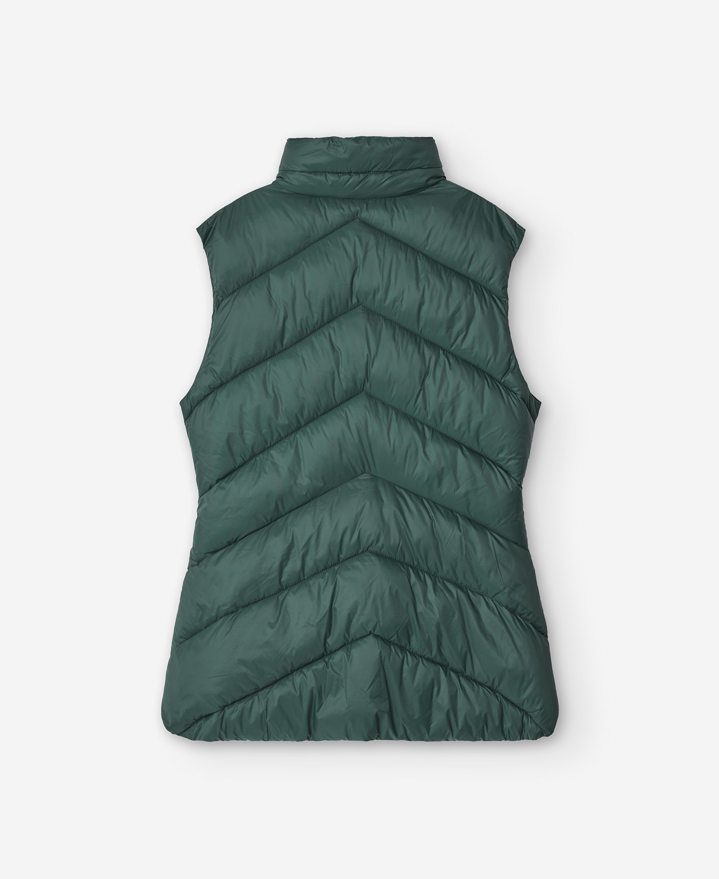 Tight-fitting padded waistcoat for women image number 5