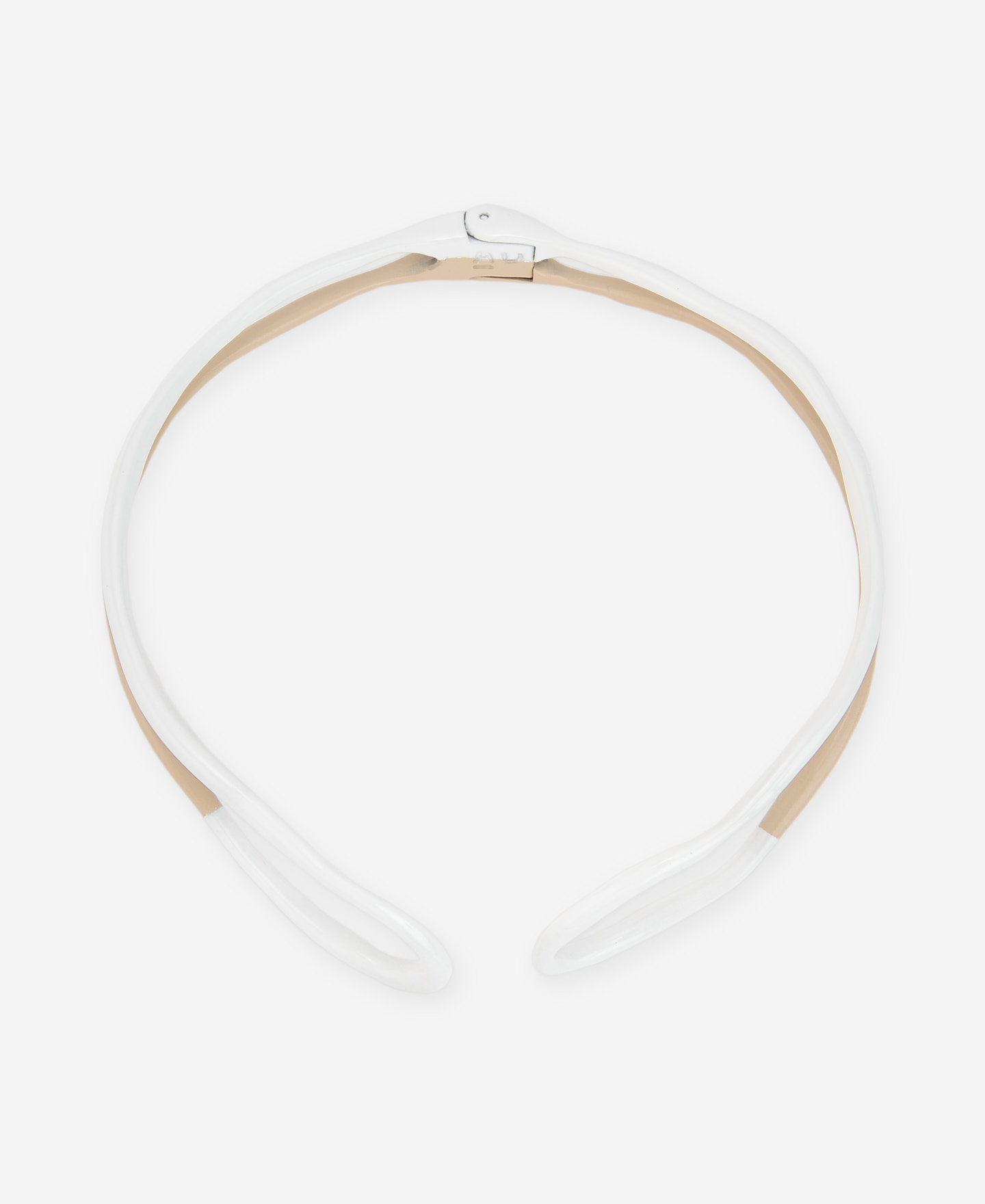 Collar tipo choker bicolor image number 0